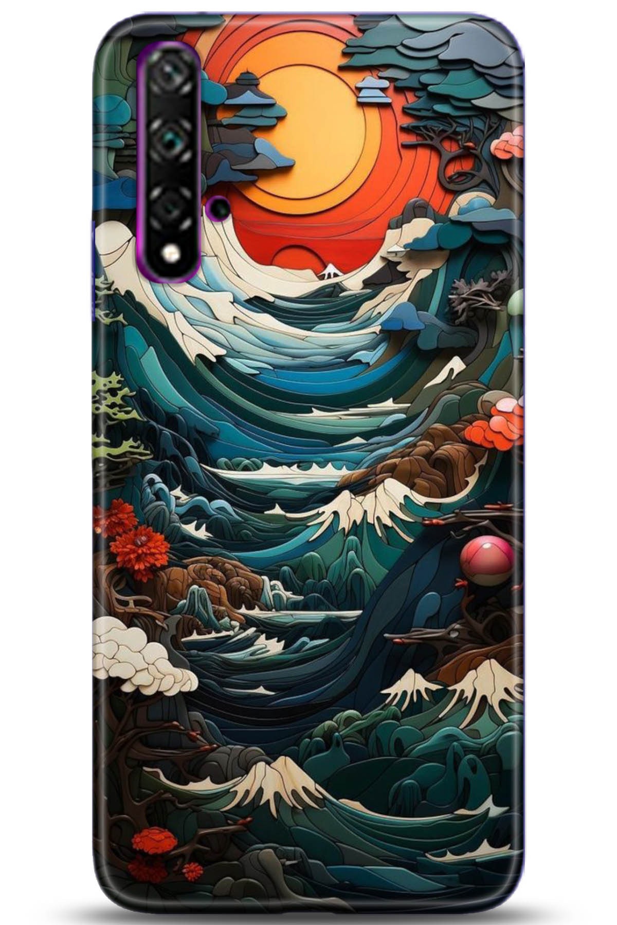 Honor 20 Kılıf HD Baskılı Kılıf - Followed Institution 5009