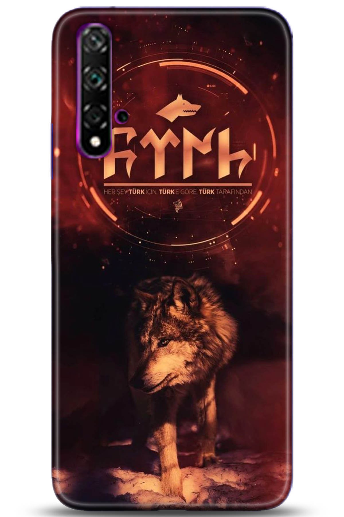 Honor 20 Kılıf HD Baskılı Kılıf - Followed Institution 5056