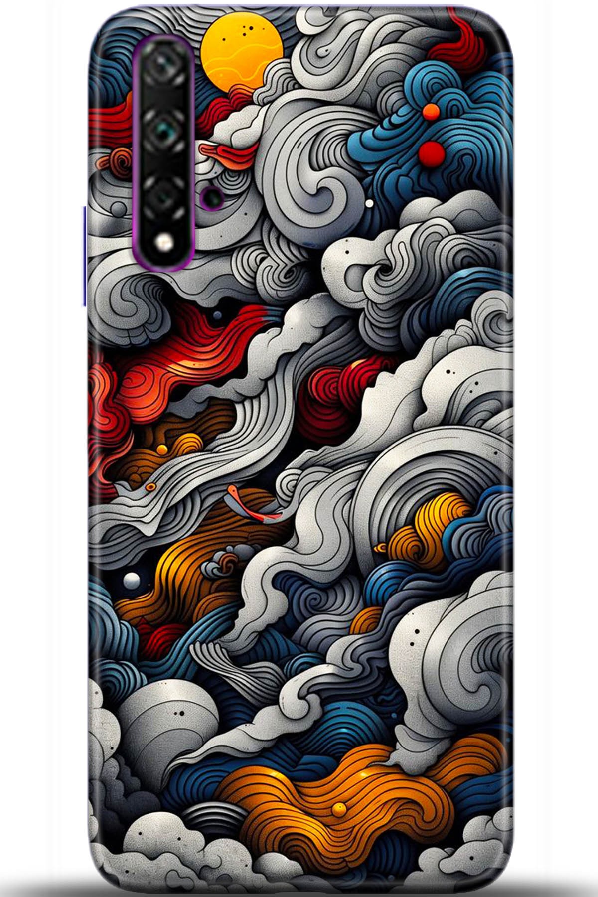 Honor 20 Kılıf HD Baskılı Kılıf - Followed Institution 5436