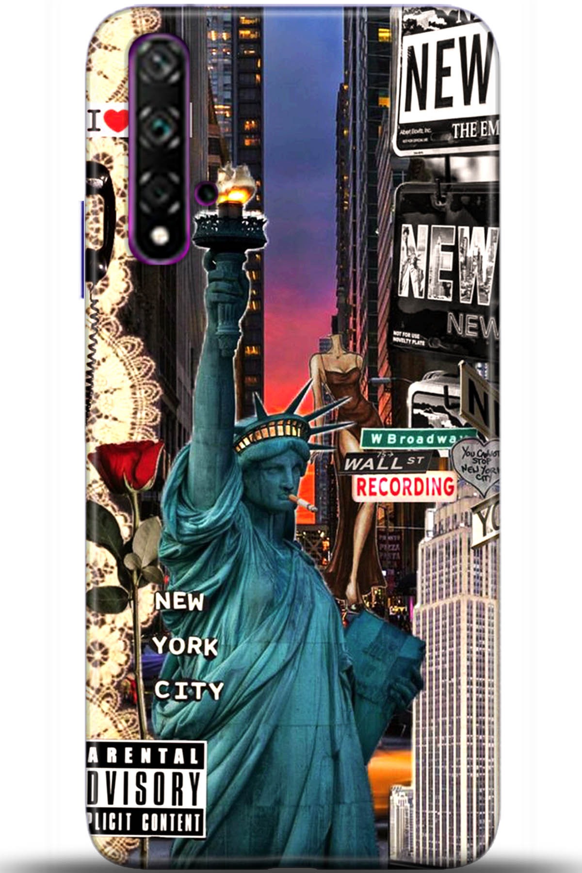 Honor 20 Kılıf HD Baskılı Kılıf - Followed Institution 5618