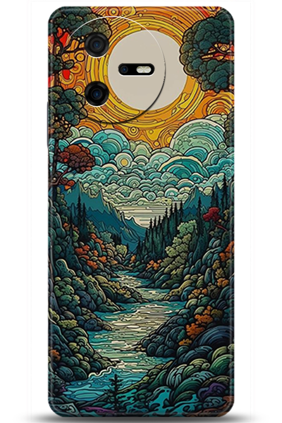 Casper Via A40 Uyumlu Kılıf HD Baskılı Kılıf - Followed Institution 5198