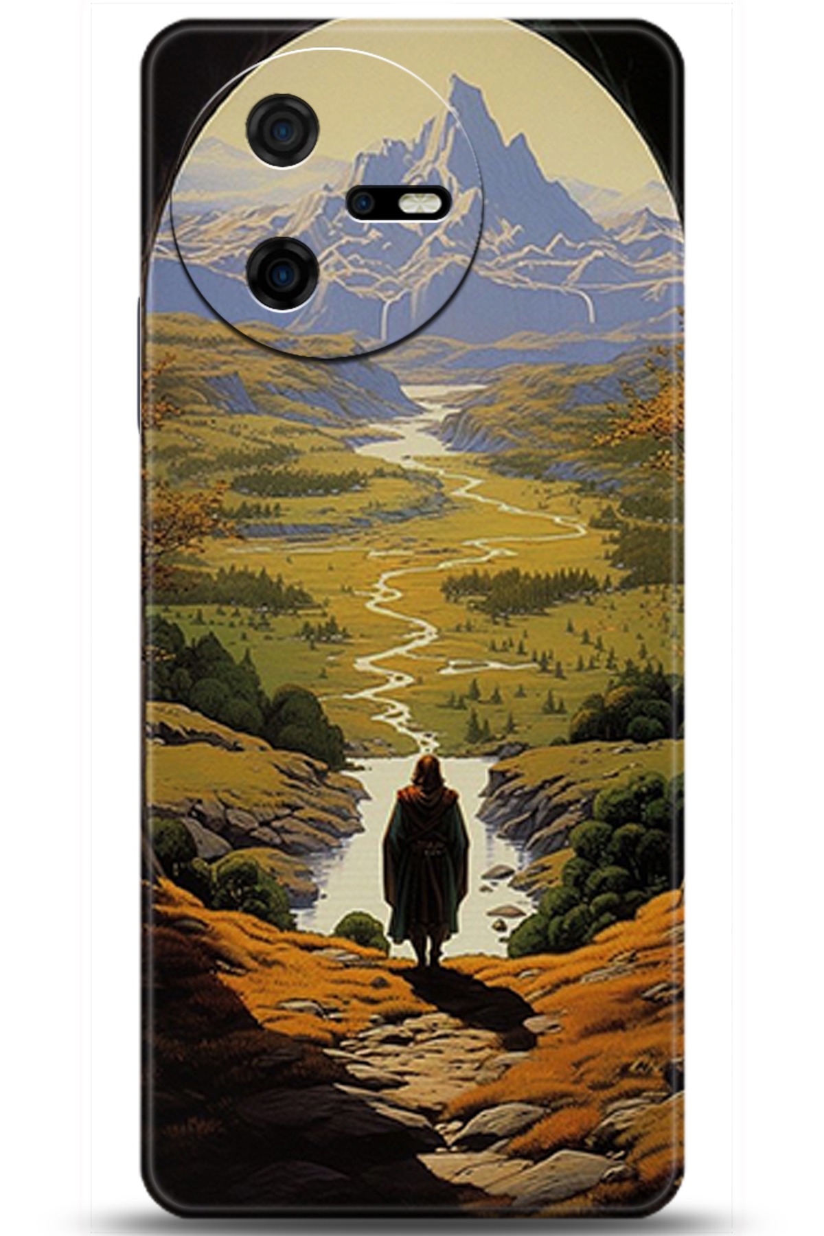 Casper Via A40 Uyumlu Kılıf HD Baskılı Kılıf - Followed Institution 5263