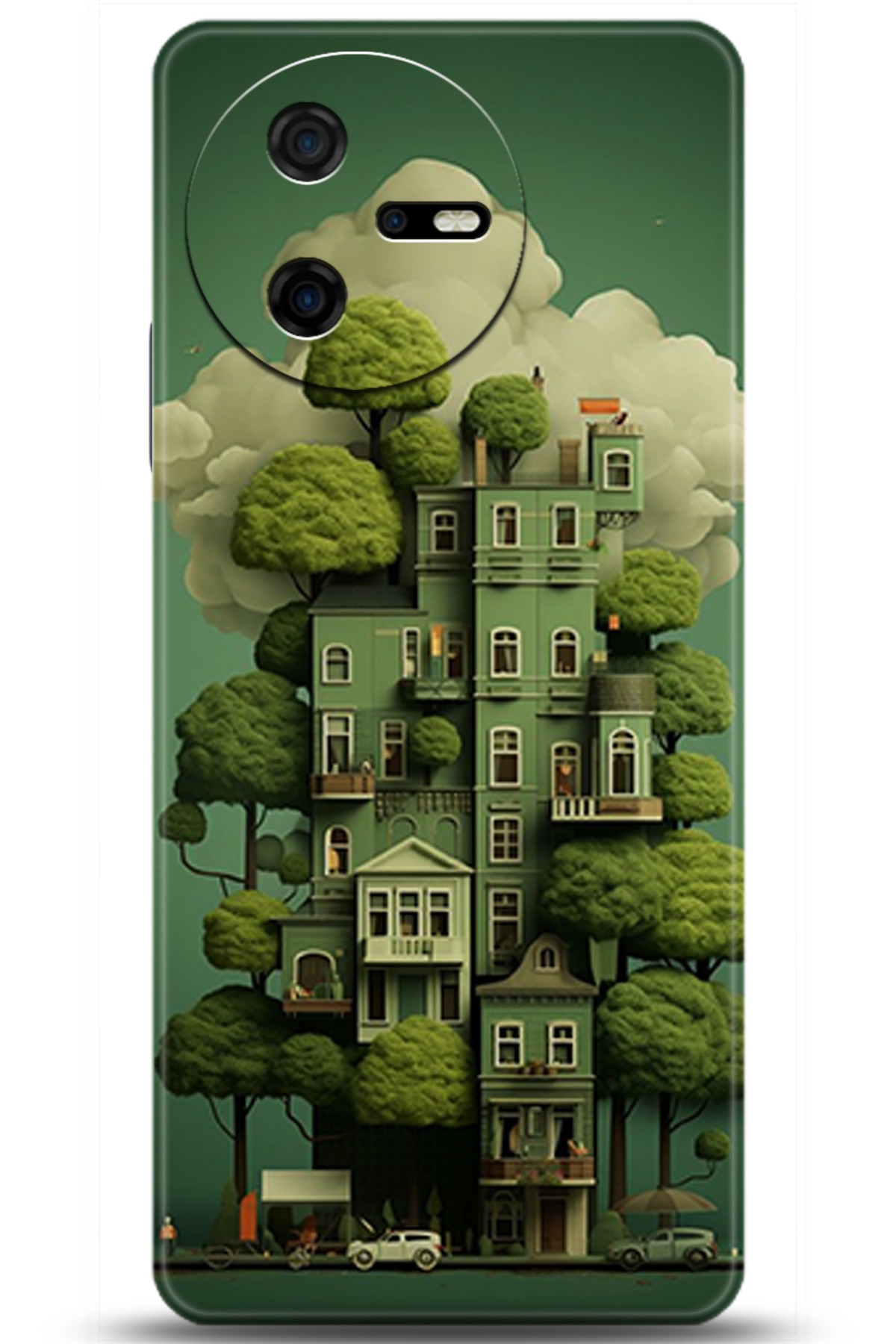 Casper Via A40 Uyumlu Kılıf HD Baskılı Kılıf - Followed Institution 5273