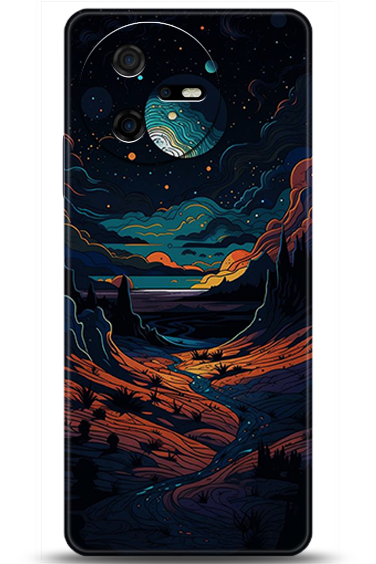 Casper Via A40 Uyumlu Kılıf HD Baskılı Kılıf - Followed Institution 5275