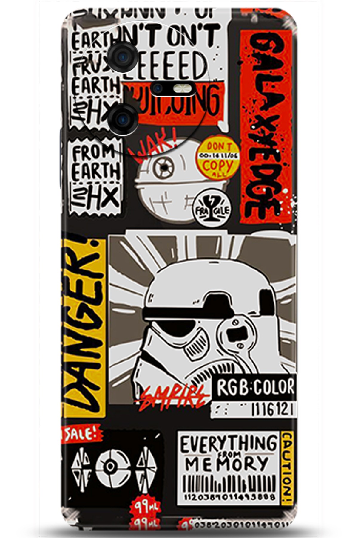 Casper Via A40 Uyumlu Kılıf HD Baskılı Kılıf - Followed Institution 5555