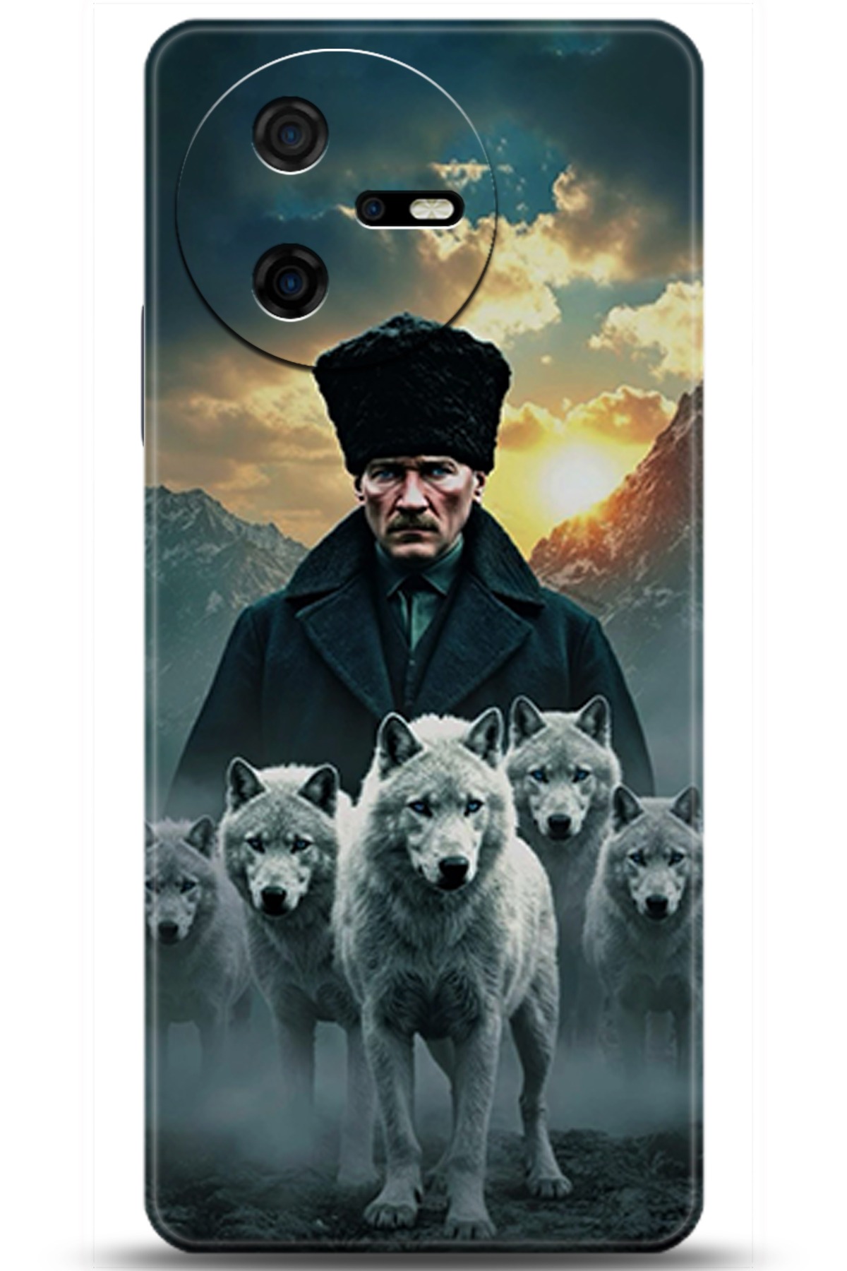 Casper Via A40 Uyumlu Kılıf HD Baskılı Kılıf - Followed Institution 5811