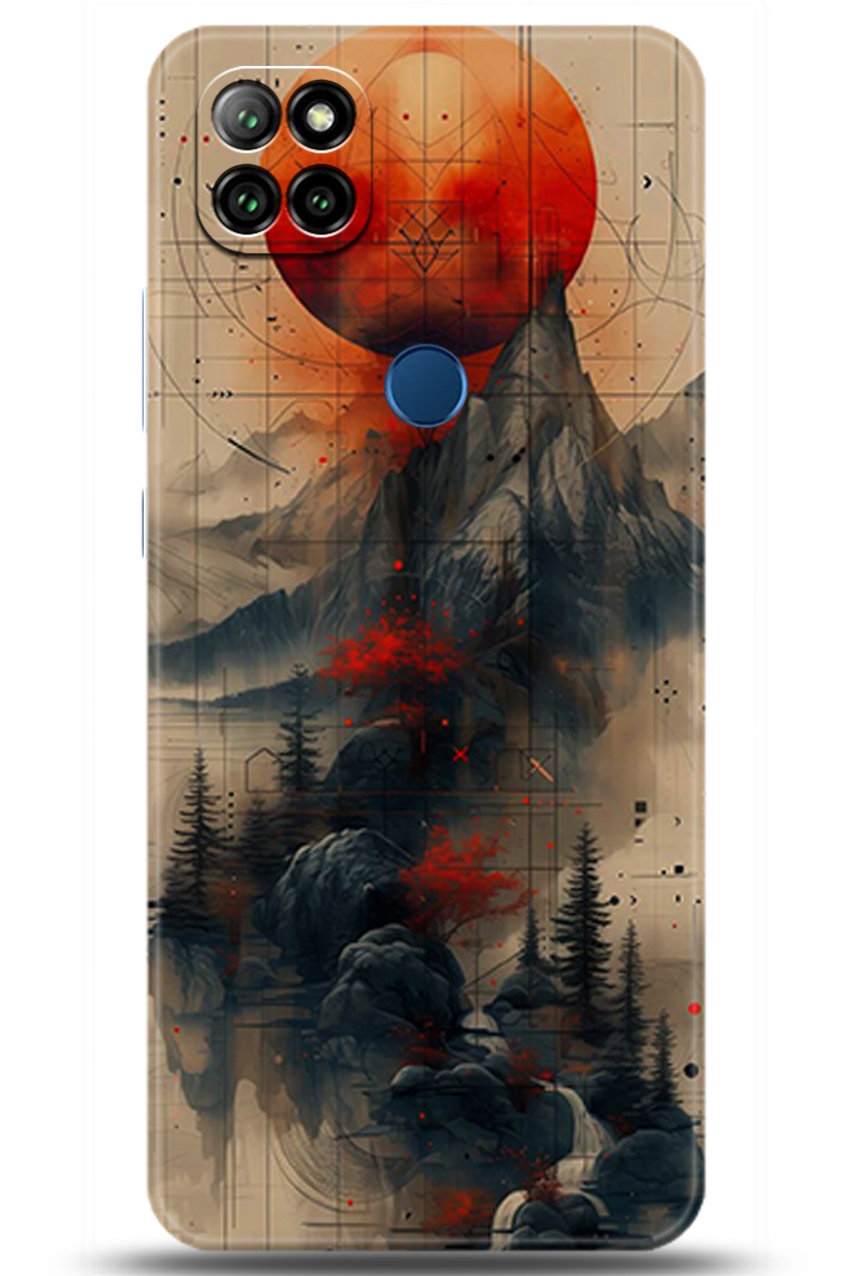 Casper Via E30 Uyumlu Kılıf HD Baskılı Kılıf - Followed Institution 5244