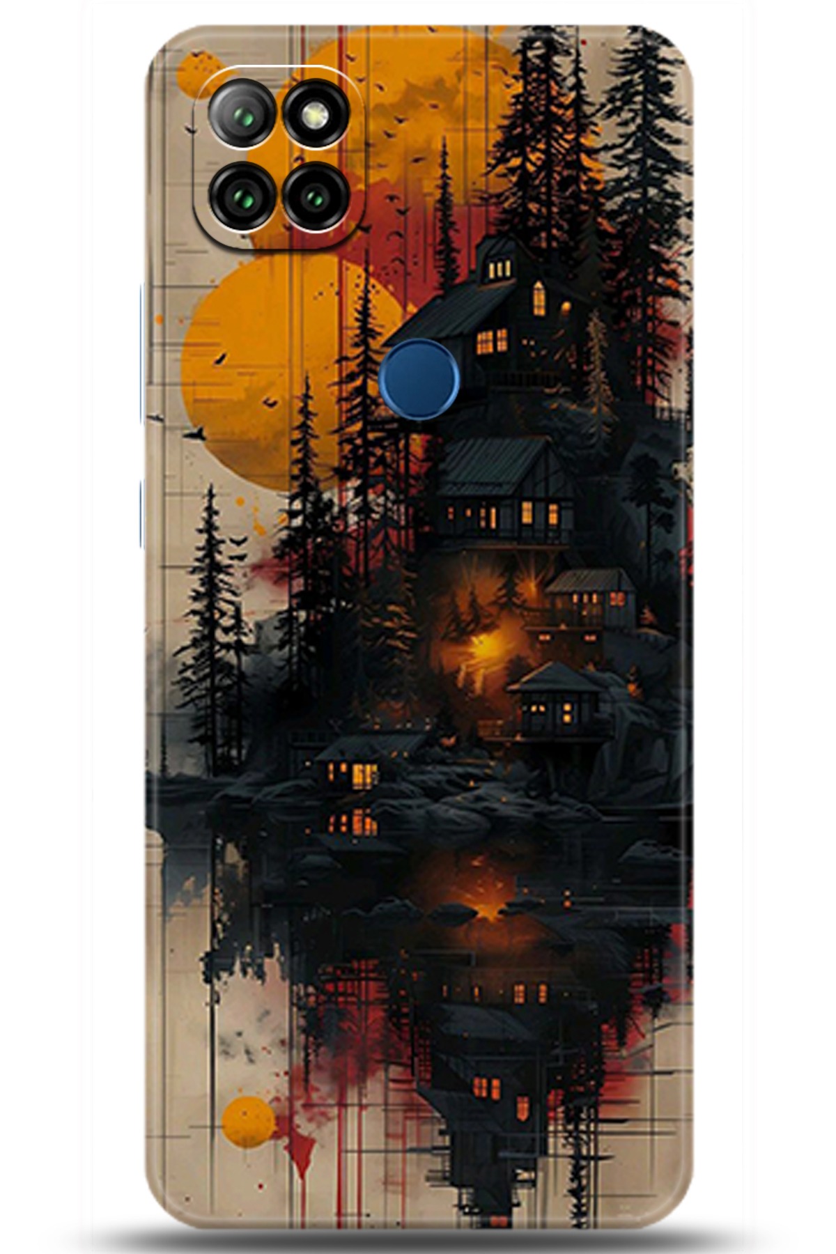 Casper Via E30 Uyumlu Kılıf HD Baskılı Kılıf - Followed Institution 5292