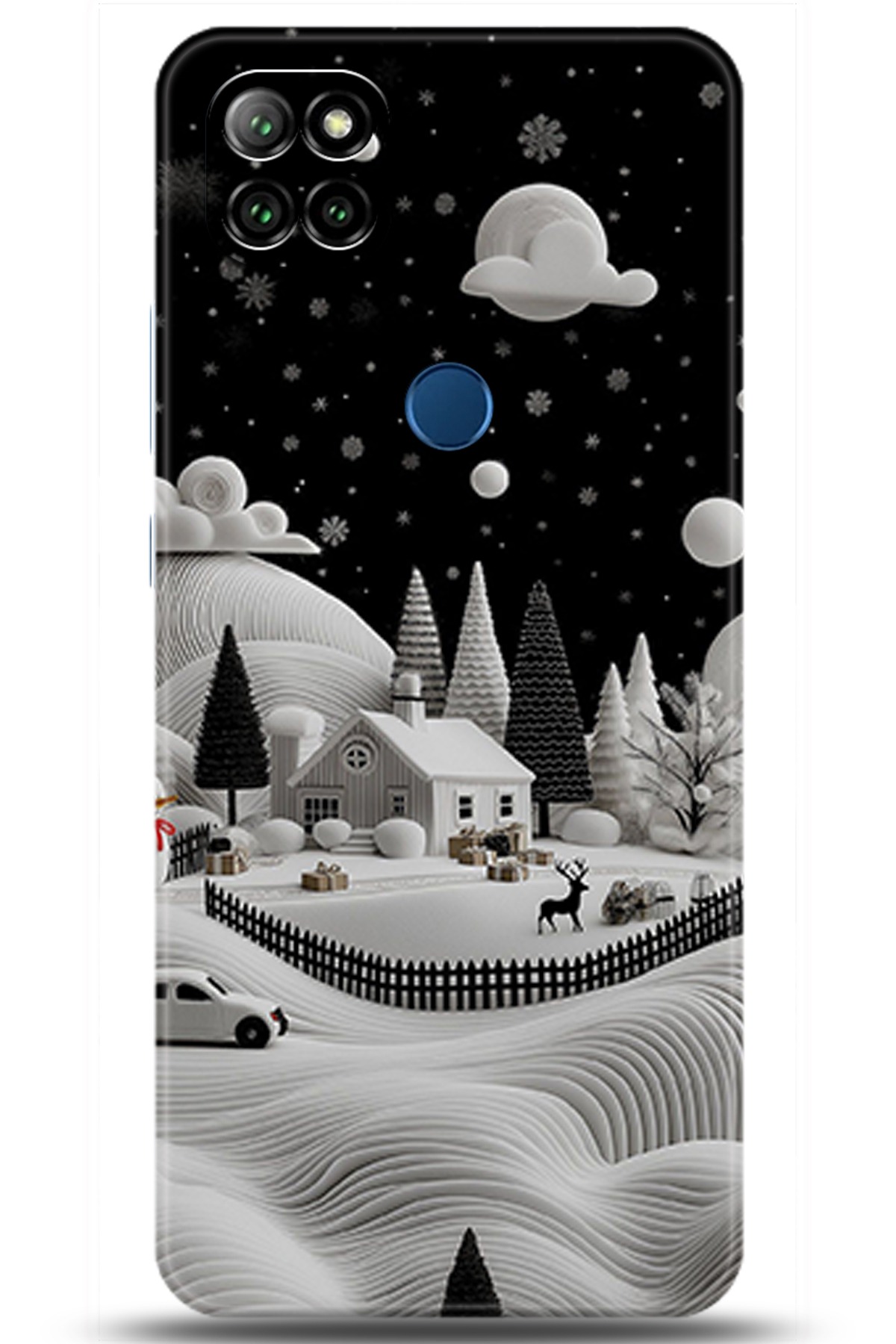 Casper Via E30 Uyumlu Kılıf HD Baskılı Kılıf - Followed Institution 5724