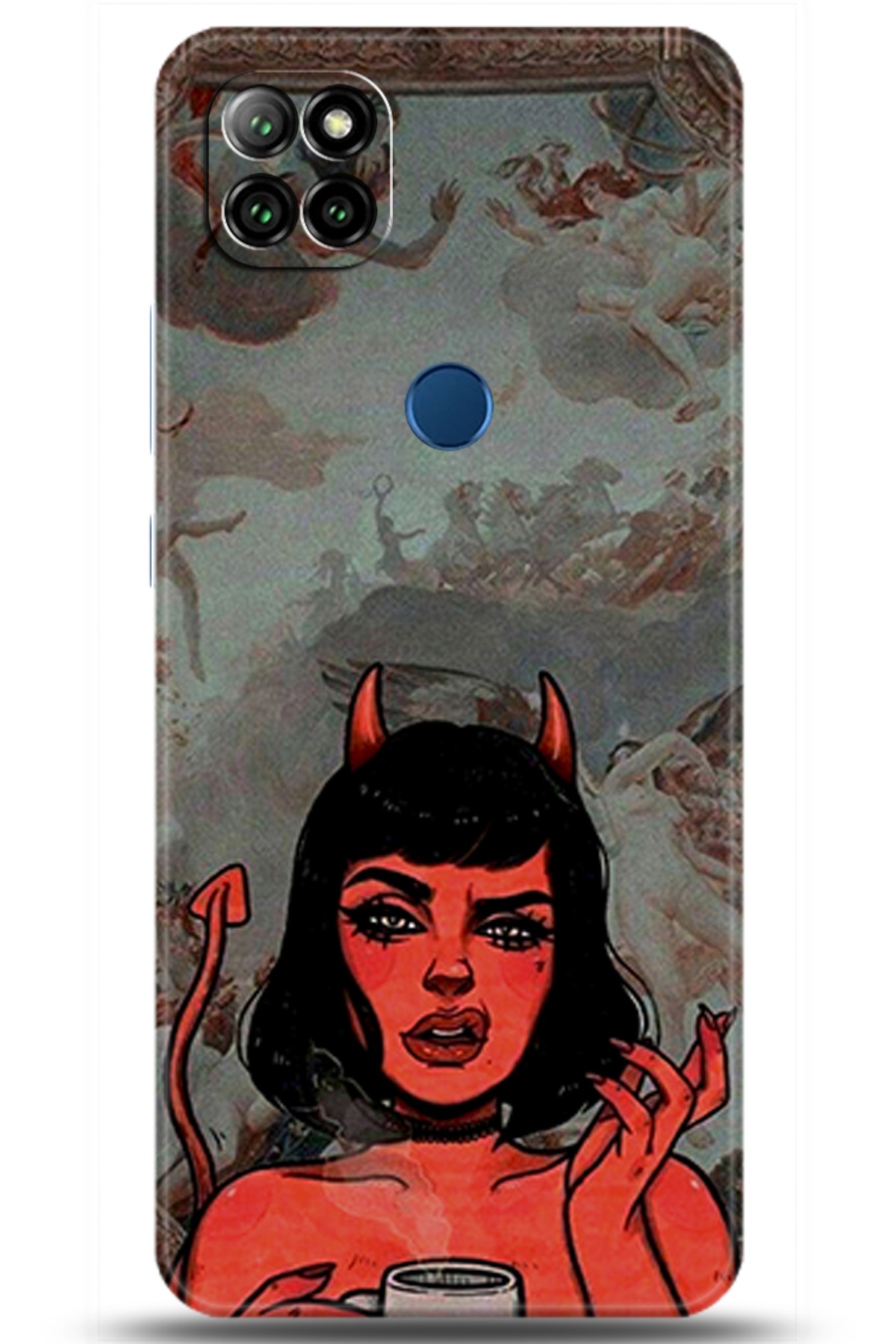 Casper Via E30 Uyumlu Kılıf HD Baskılı Kılıf - Followed Institution 6047