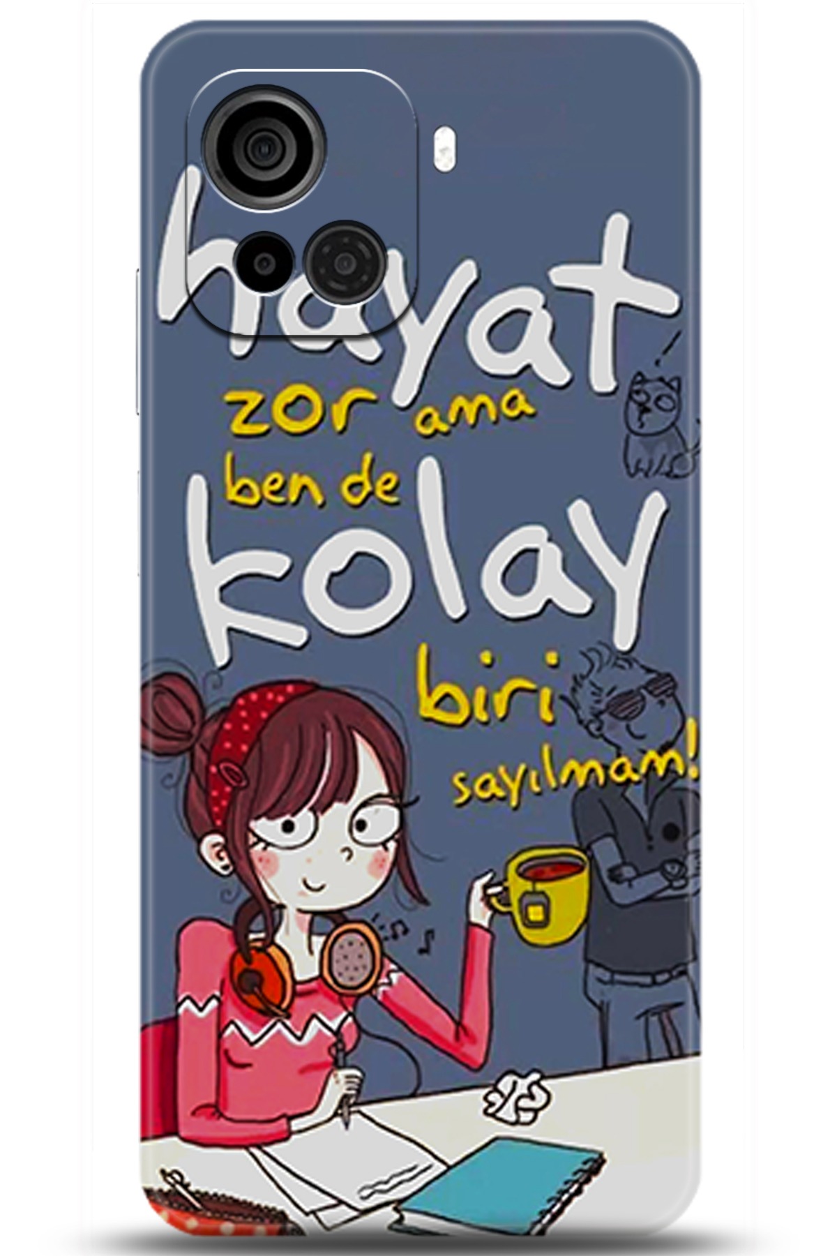 Casper Via F30 Uyumlu Kılıf HD Baskılı Kılıf - Followed Institution 5686