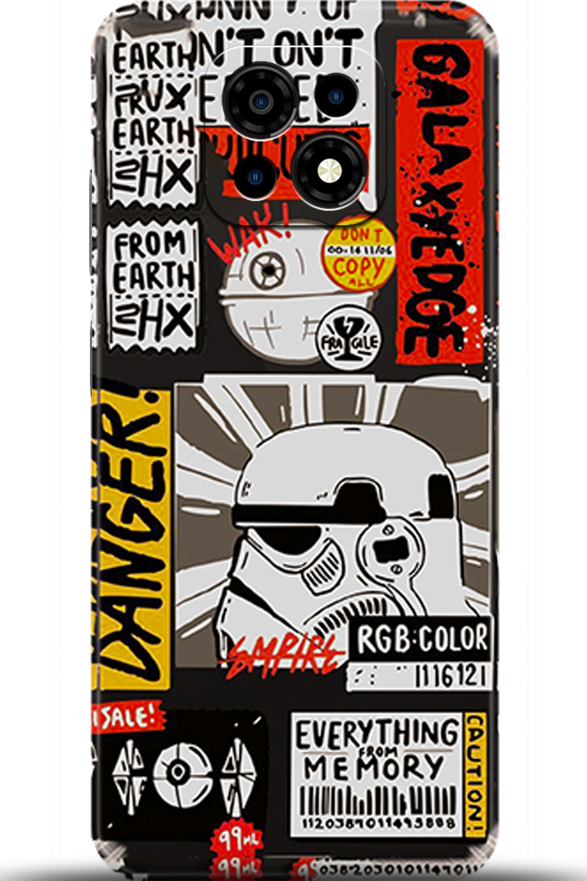 Casper Via M30 Uyumlu Kılıf HD Baskılı Kılıf - Followed Institution 5555