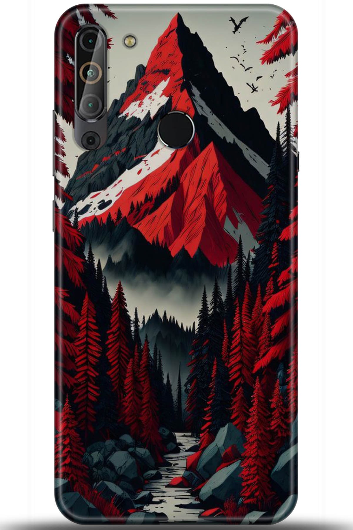 Casper Via X20 Uyumlu Kılıf HD Baskılı Kılıf - Followed Institution 5196