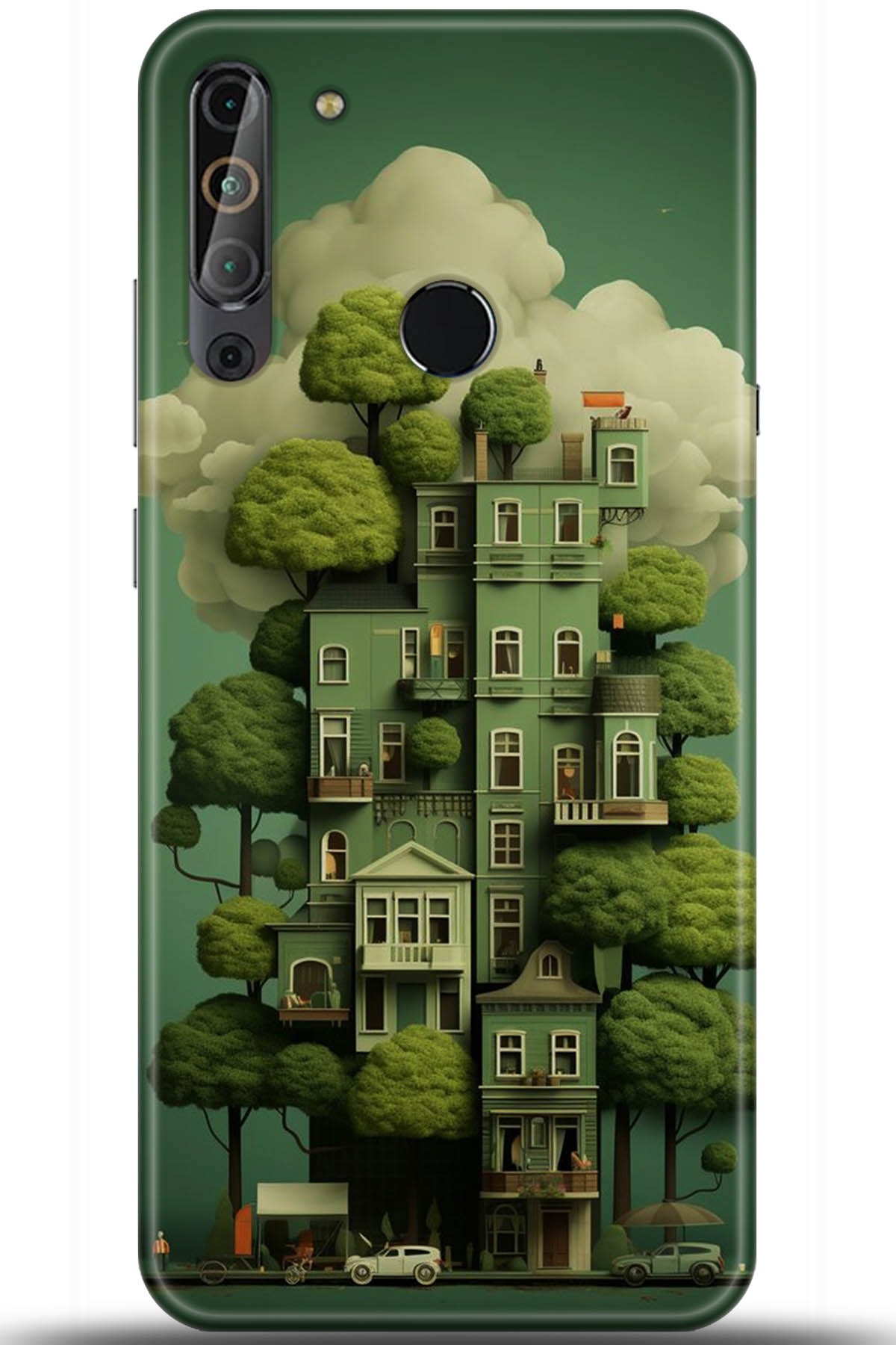 Casper Via X20 Uyumlu Kılıf HD Baskılı Kılıf - Followed Institution 5273