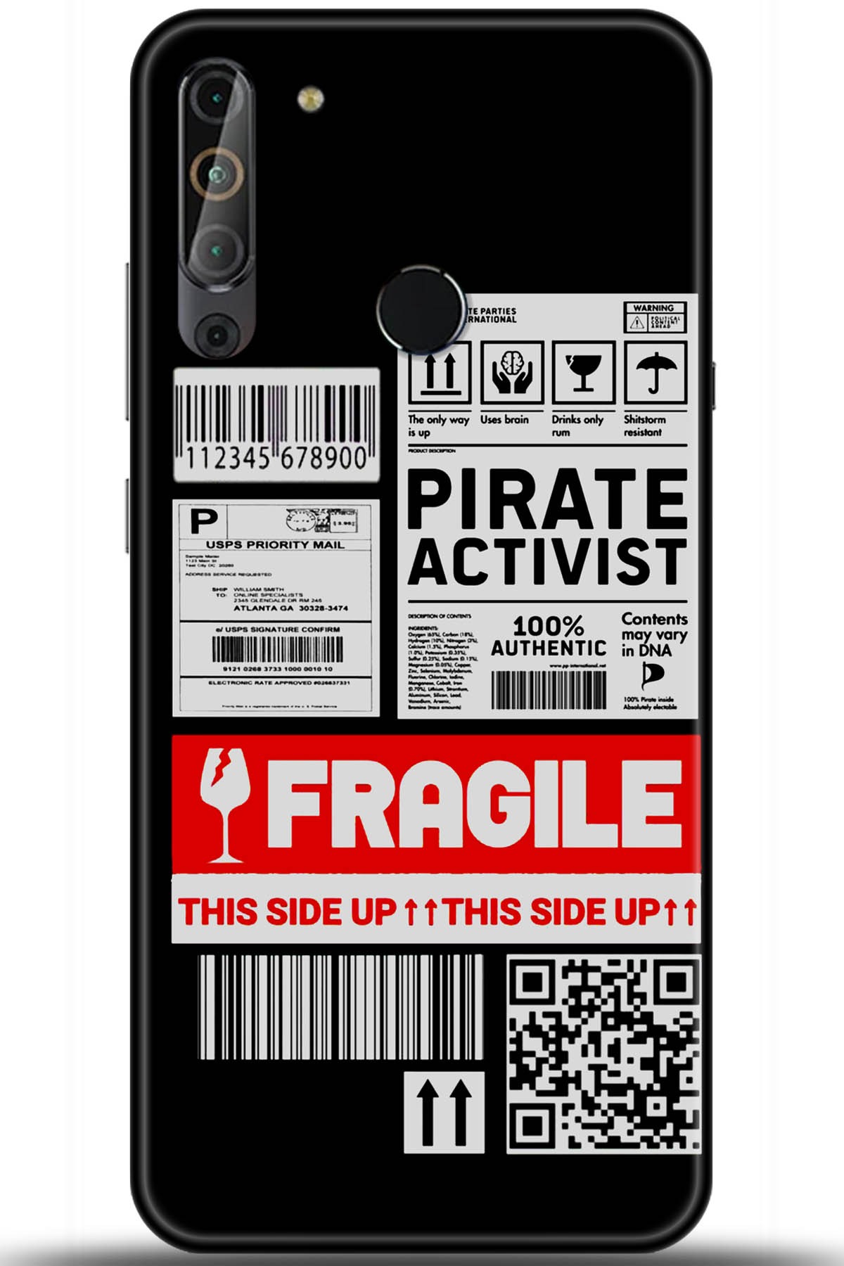 Casper Via X20 Uyumlu Kılıf HD Baskılı Kılıf - Followed Institution 5447