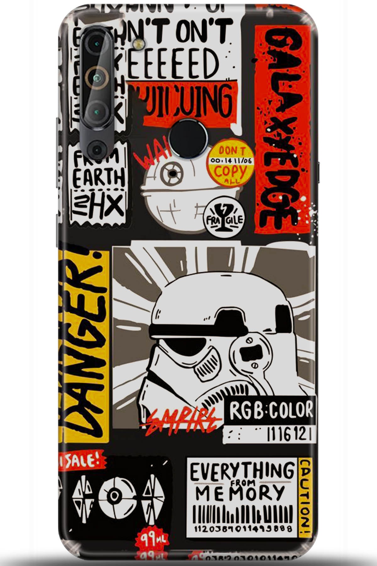 Casper Via X20 Uyumlu Kılıf HD Baskılı Kılıf - Followed Institution 5555