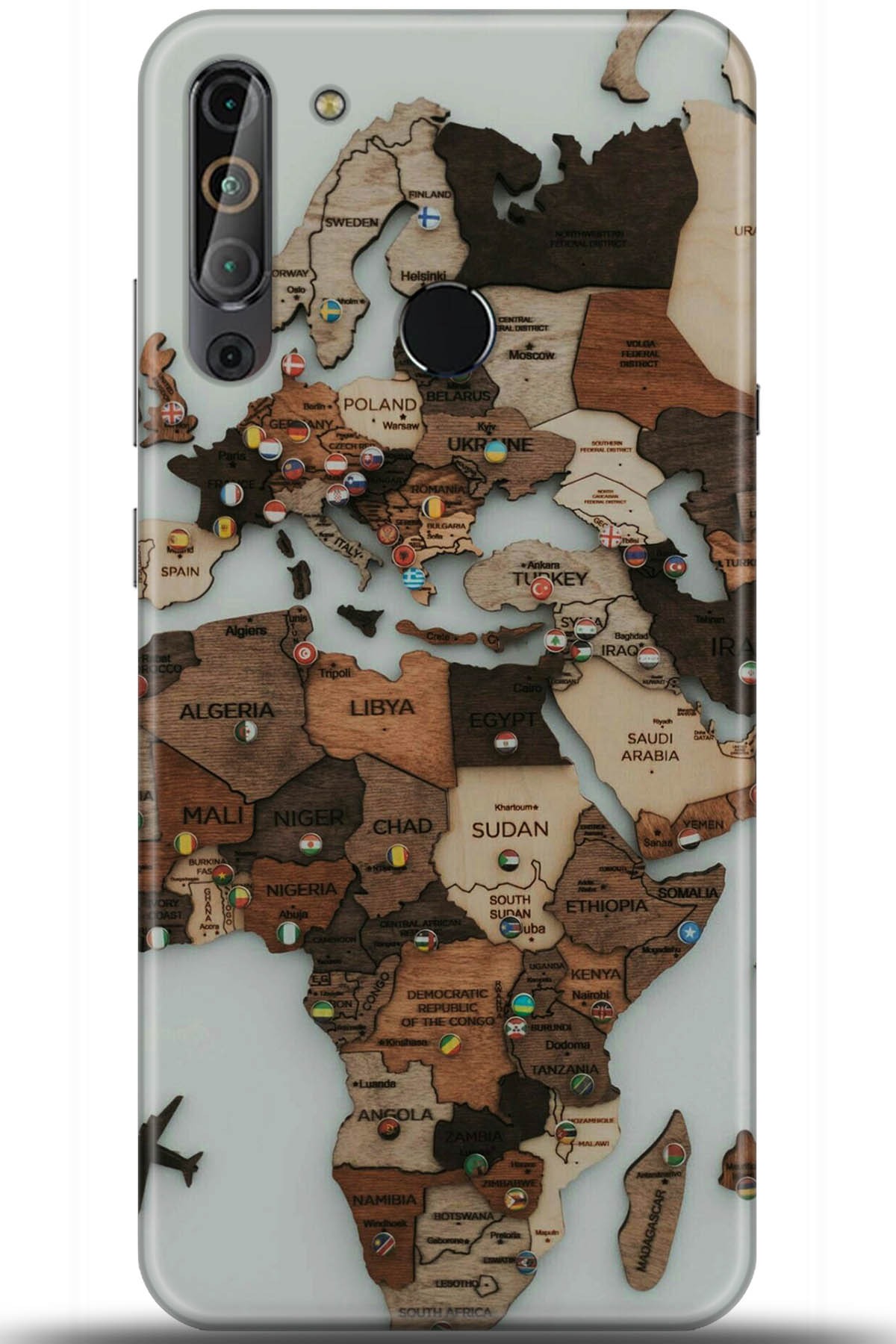 Casper Via X20 Uyumlu Kılıf HD Baskılı Kılıf - Followed Institution 5891