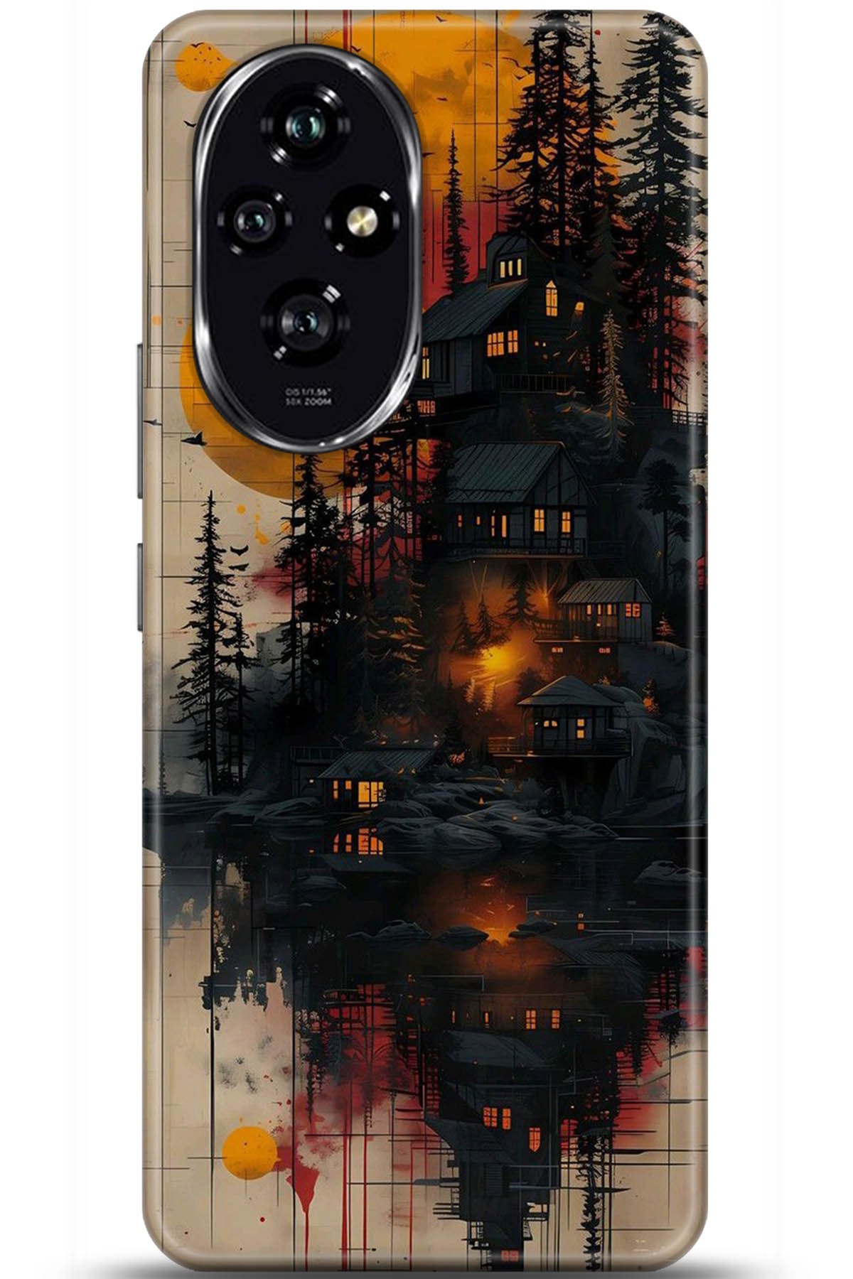 Honor 200 Uyumlu Kılıf HD Baskılı Kılıf - Followed Institution 5292