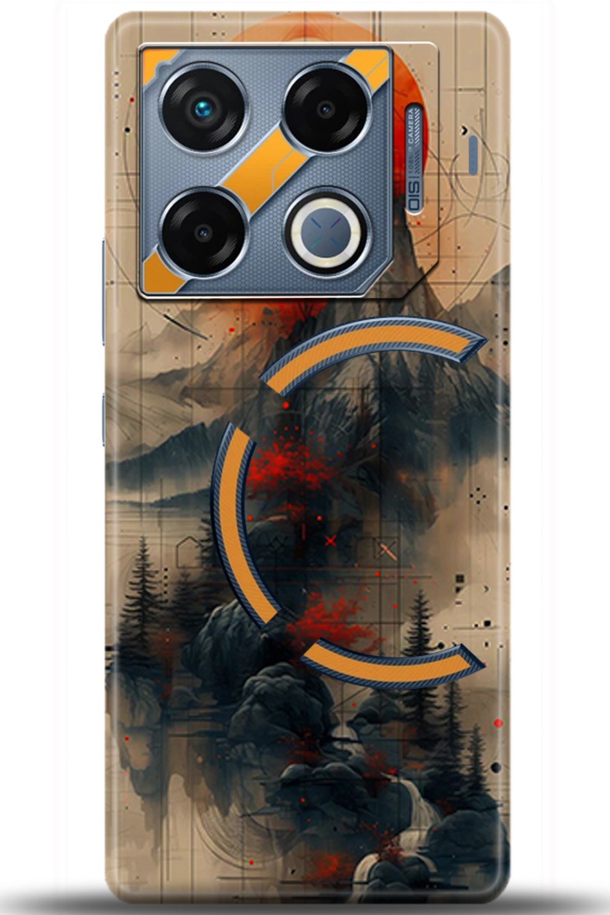 iNfinix GT 20 Pro Uyumlu Kılıf HD Baskılı Kılıf - Followed Institution 5244