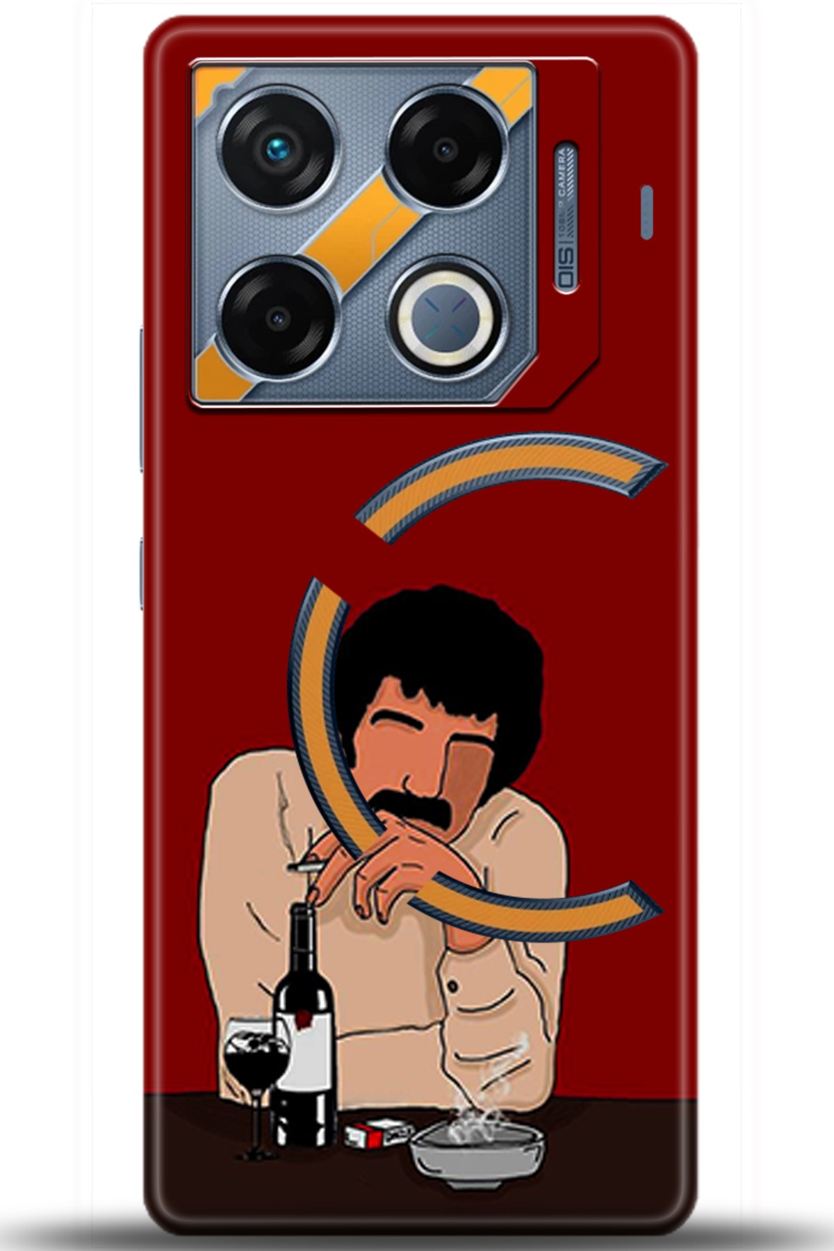 iNfinix GT 20 Pro Uyumlu Kılıf HD Baskılı Kılıf - Followed Institution 5396