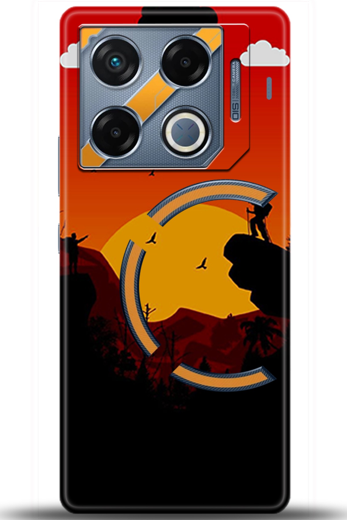 iNfinix GT 20 Pro Uyumlu Kılıf HD Baskılı Kılıf - Followed Institution 5407