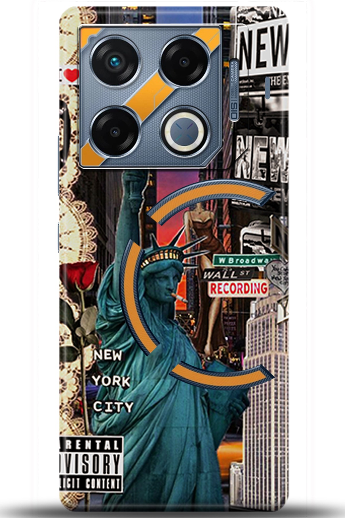 iNfinix GT 20 Pro Uyumlu Kılıf HD Baskılı Kılıf - Followed Institution 5618