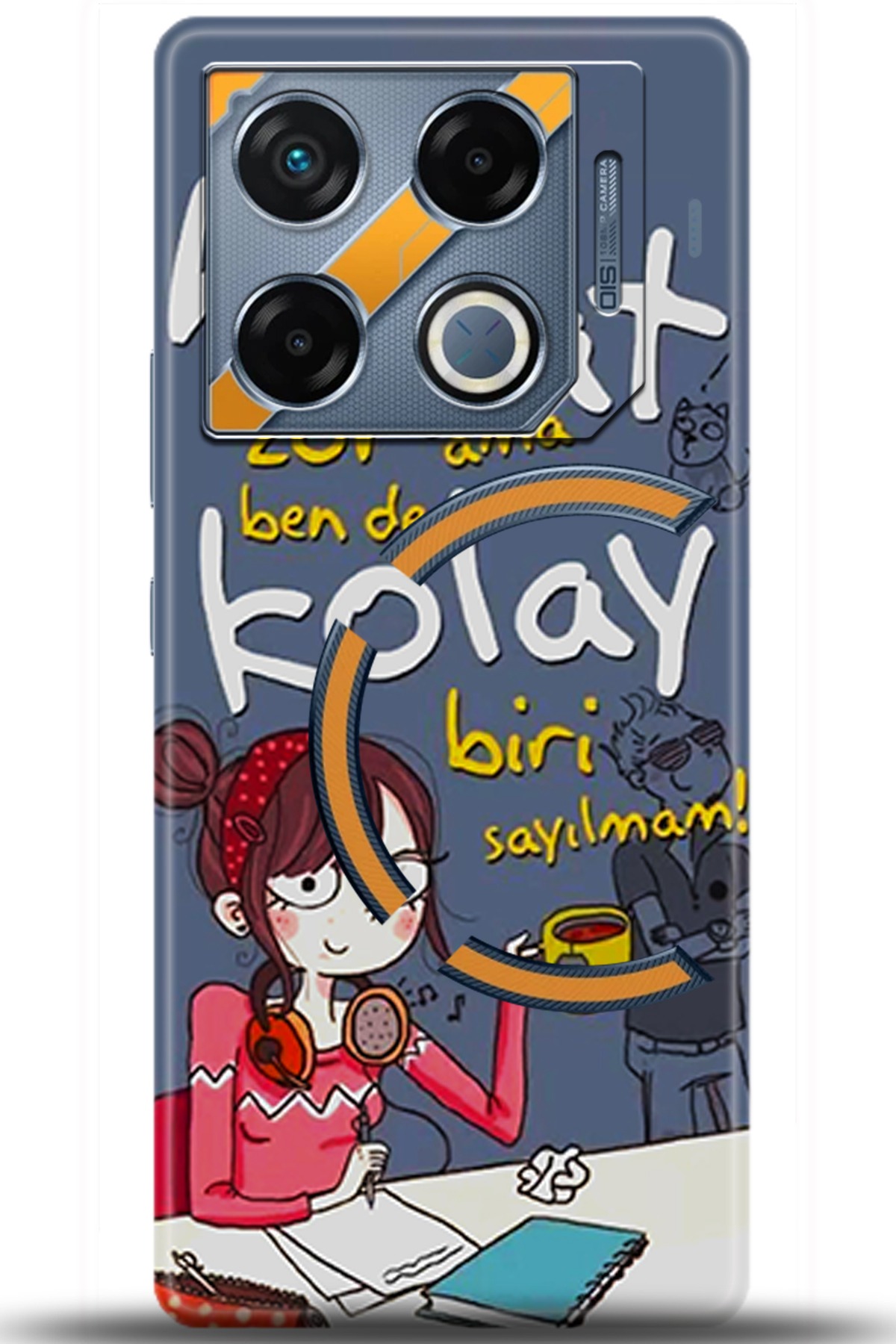 iNfinix GT 20 Pro Uyumlu Kılıf HD Baskılı Kılıf - Followed Institution 5686