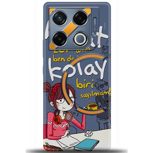 Uyumlu Kılıf HD Baskılı Kılıf - Followed Institution 5686