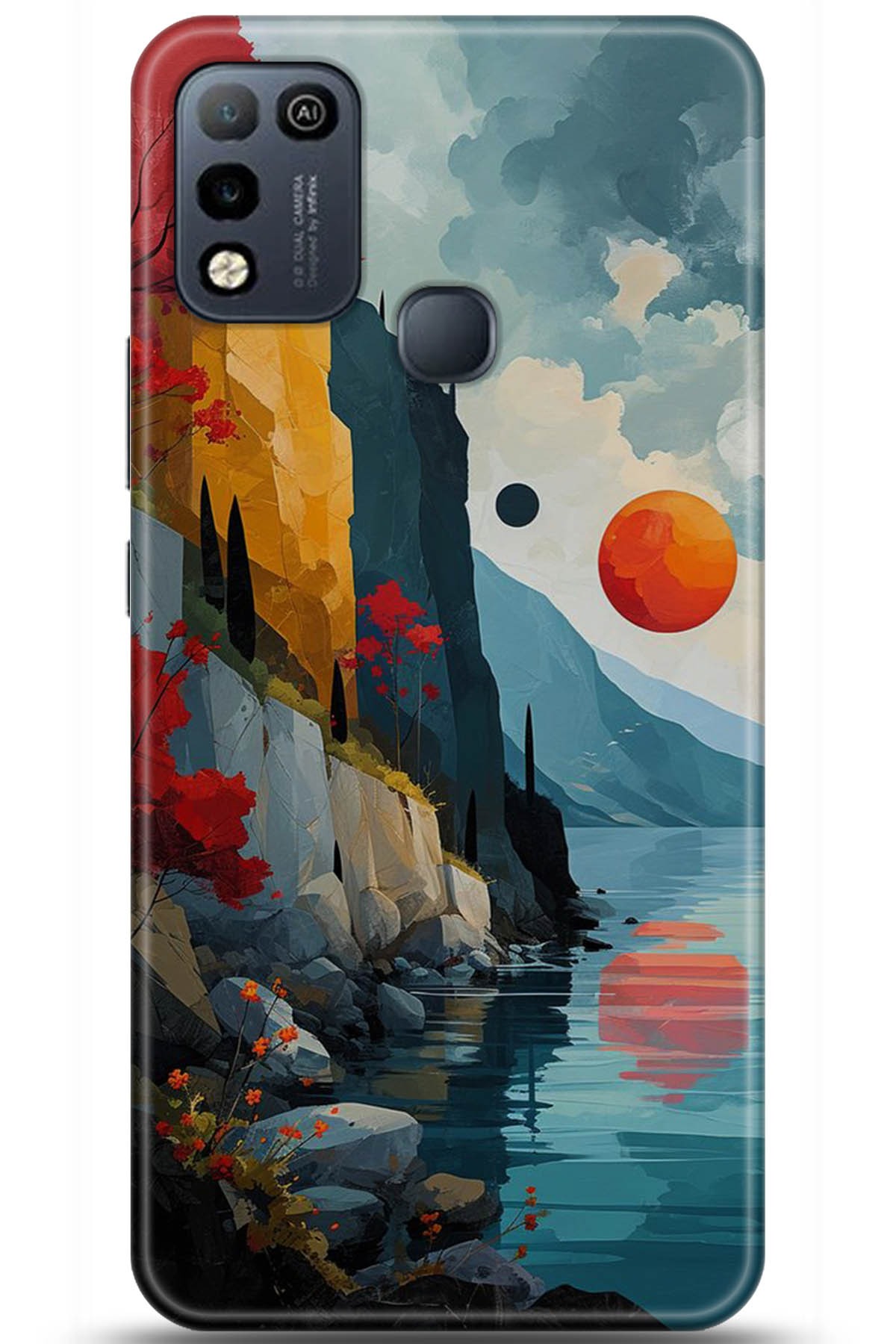 iNfinix Hot 10 Play Uyumlu Kılıf HD Baskılı Kılıf - Followed Institution 5368