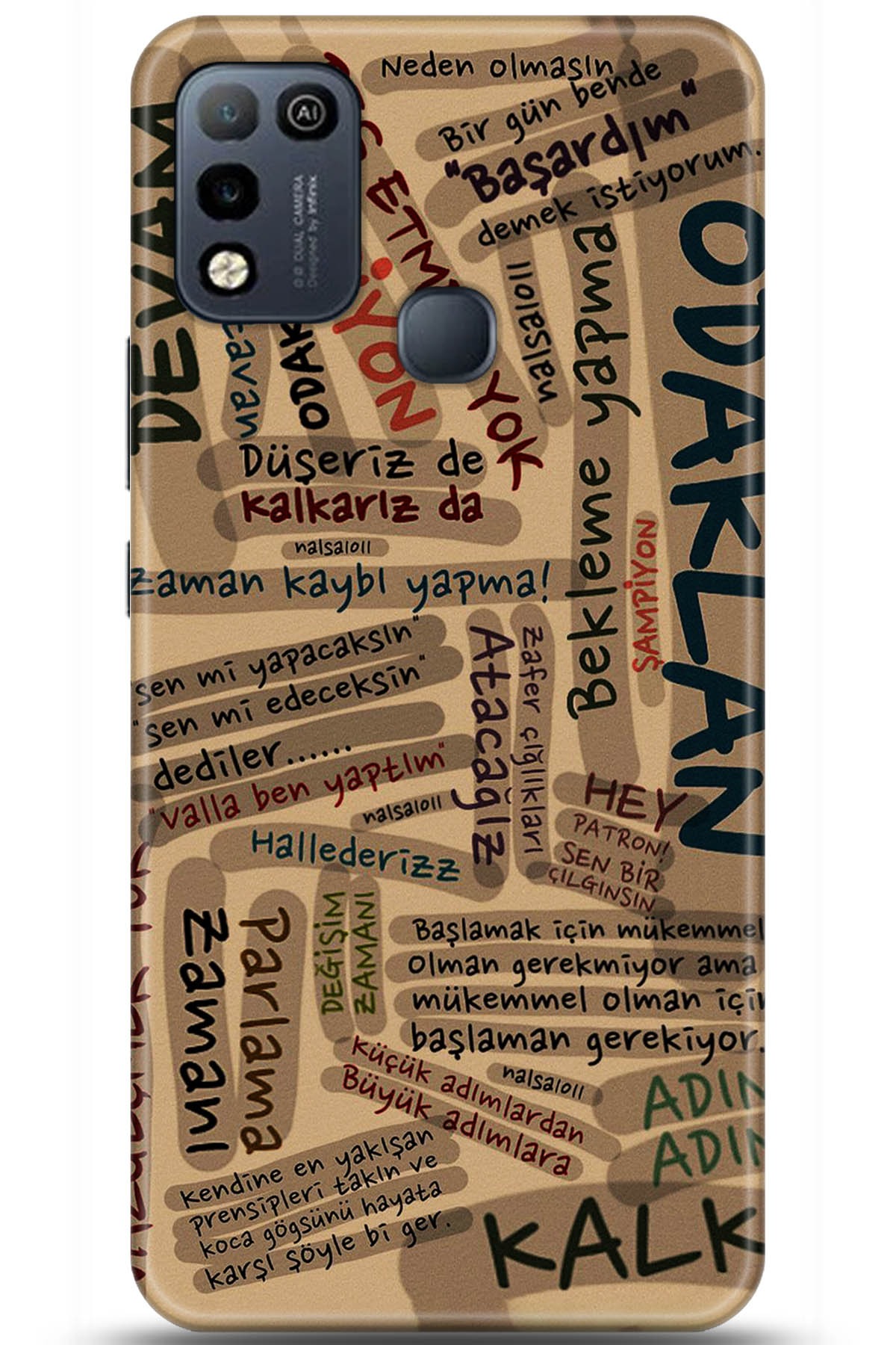 iNfinix Hot 10 Play Uyumlu Kılıf HD Baskılı Kılıf - Followed Institution 5586