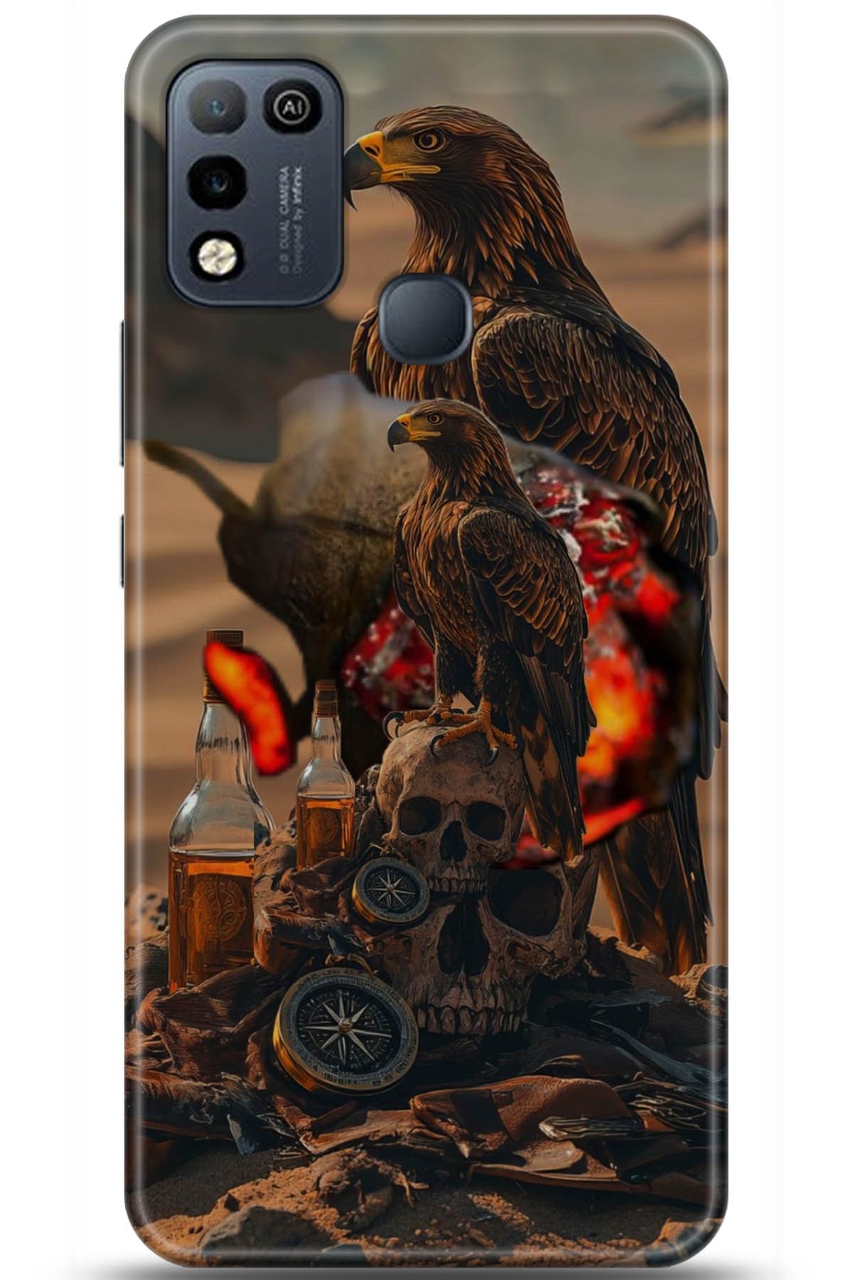 iNfinix Hot 10 Play Uyumlu Kılıf HD Baskılı Kılıf - Followed Institution 5760