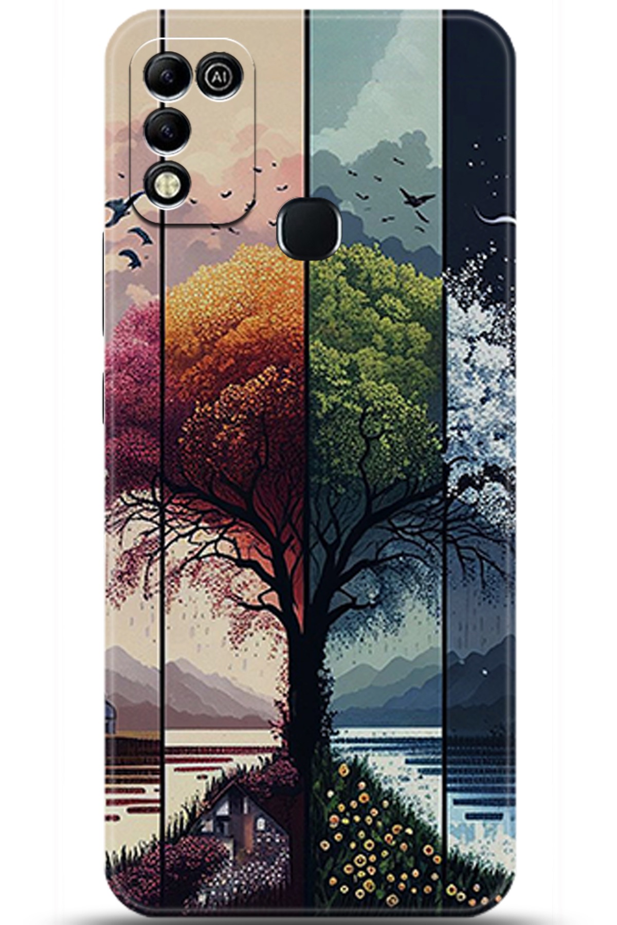 iNfinix Hot 11 Play Uyumlu Kılıf HD Baskılı Kılıf - Followed Institution 5369