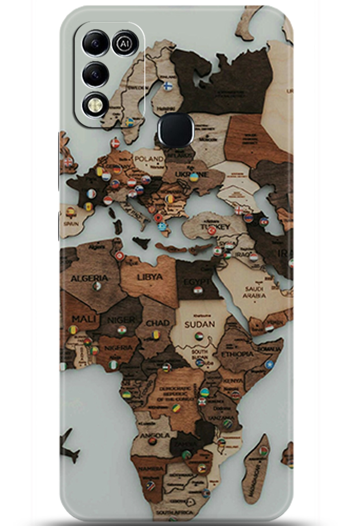 iNfinix Hot 11 Play Uyumlu Kılıf HD Baskılı Kılıf - Followed Institution 5891