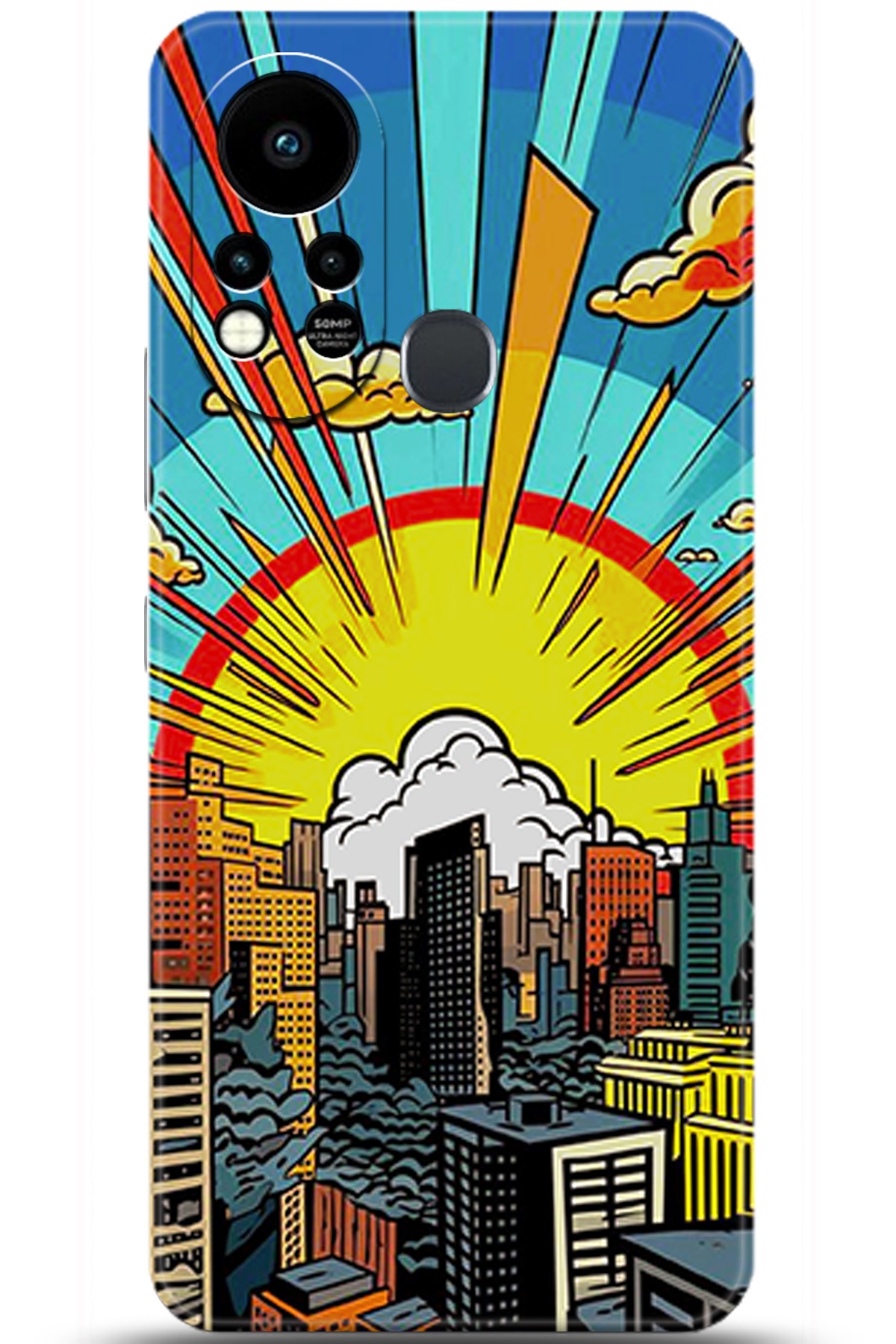 iNfinix Hot 11s Uyumlu Kılıf HD Baskılı Kılıf - Followed Institution 5571