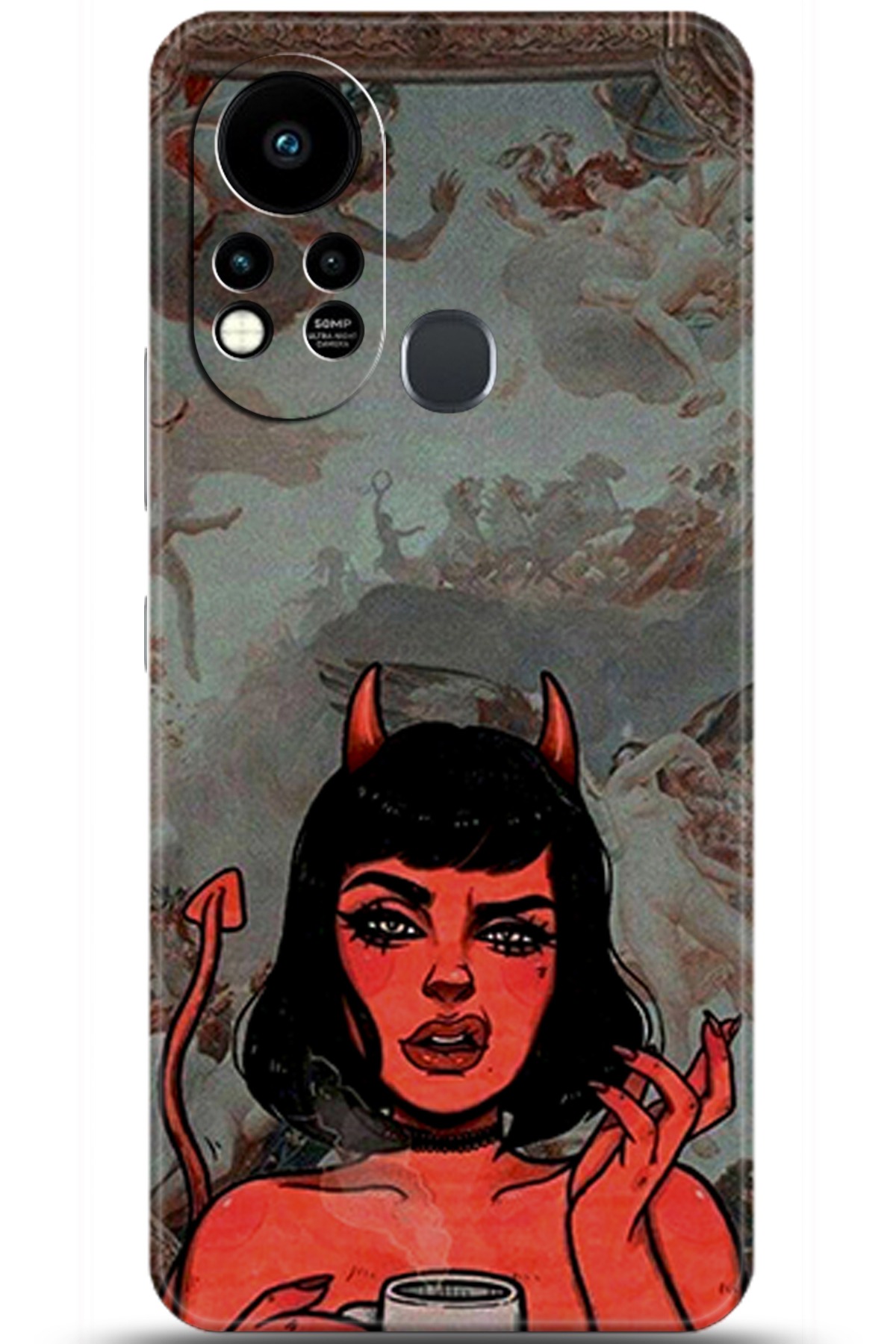 iNfinix Hot 11s Uyumlu Kılıf HD Baskılı Kılıf - Followed Institution 6047