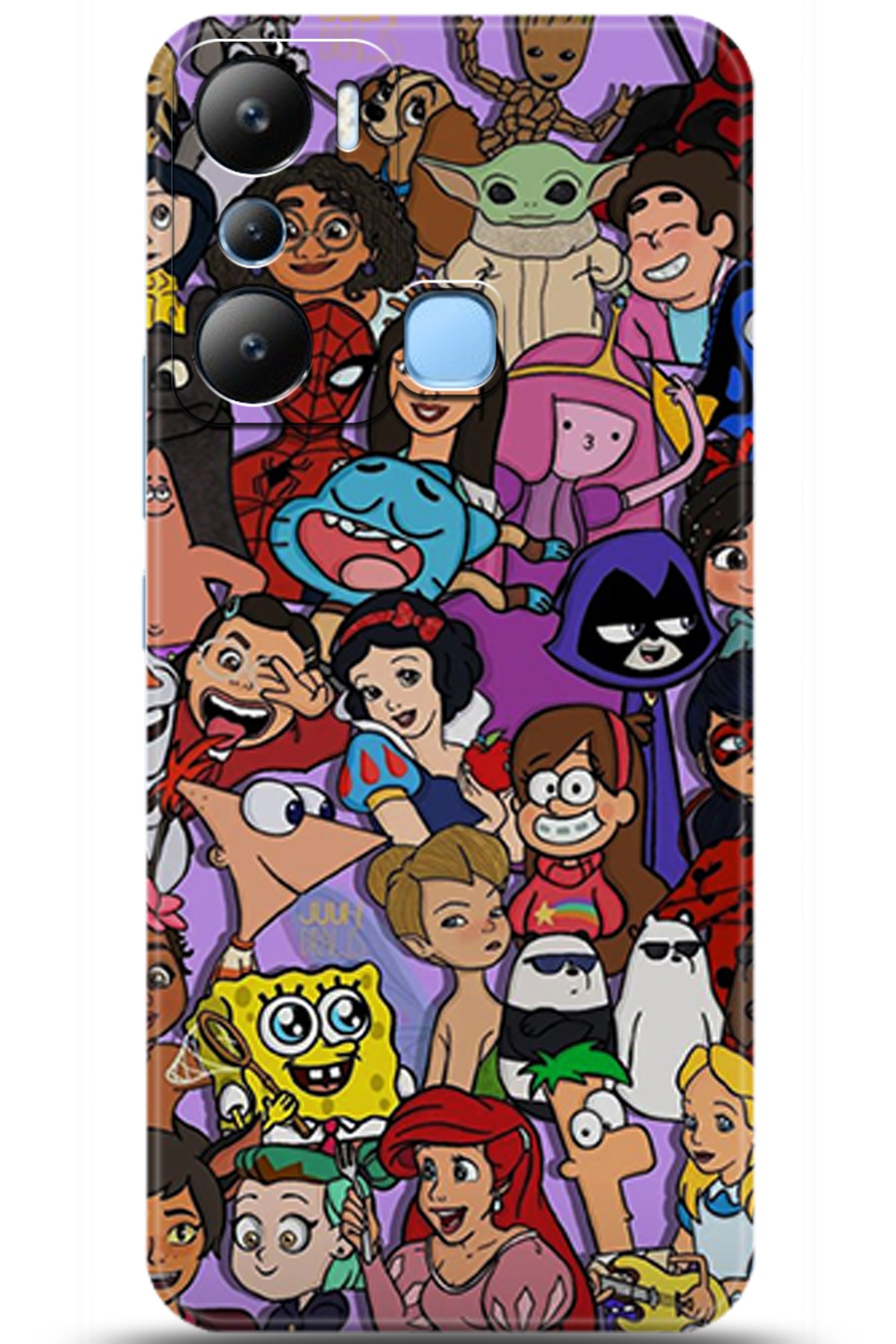 iNfinix Hot 20i Uyumlu Kılıf HD Baskılı Kılıf - Followed Institution 5168