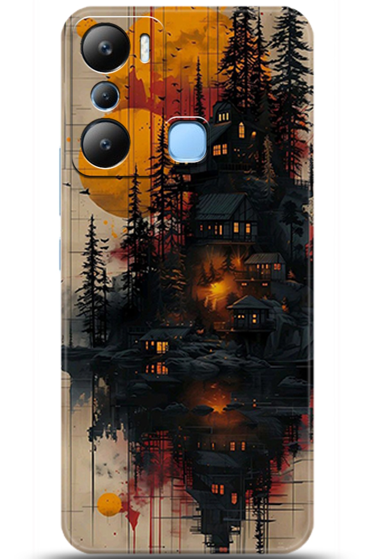 iNfinix Hot 20i Uyumlu Kılıf HD Baskılı Kılıf - Followed Institution 5292