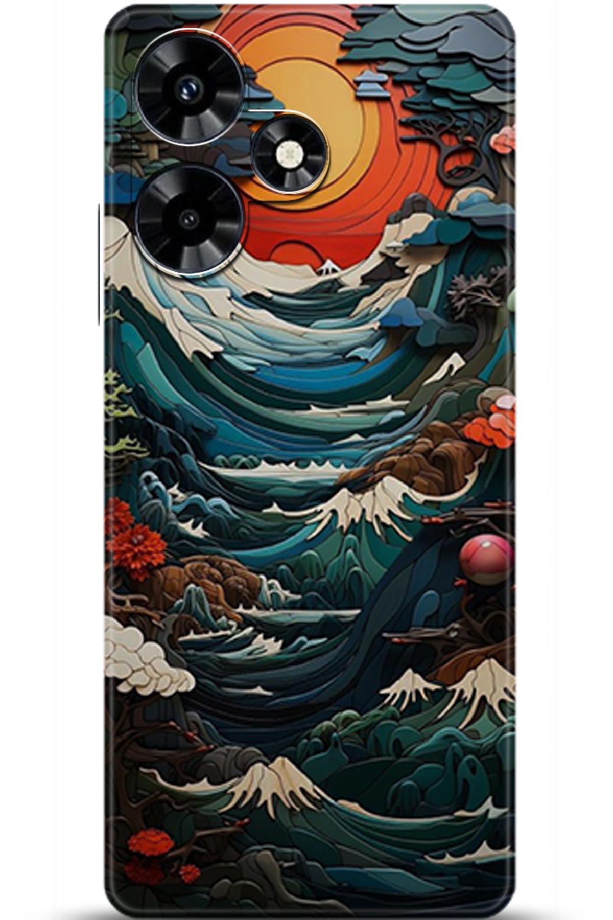 iNfinix Hot 30 Uyumlu Kılıf HD Baskılı Kılıf - Followed Institution 5009