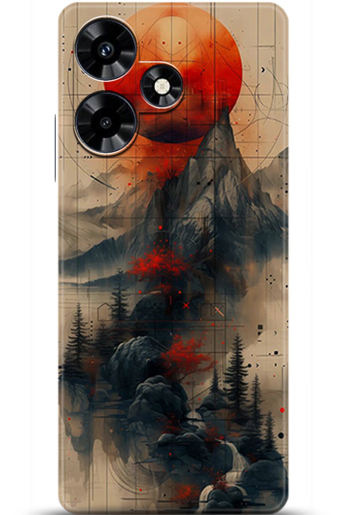 iNfinix Hot 30 Uyumlu Kılıf HD Baskılı Kılıf - Followed Institution 5244