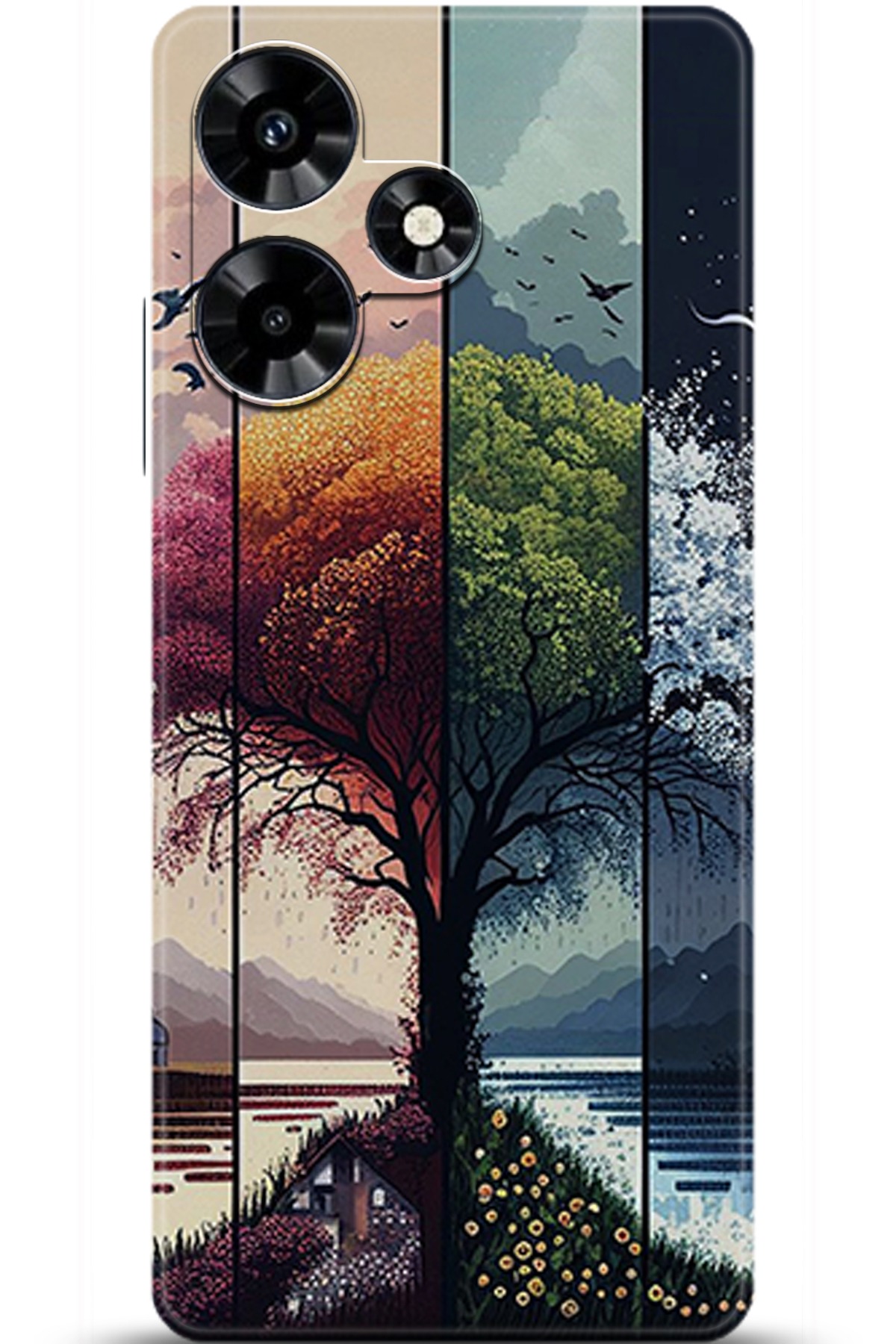 iNfinix Hot 30 Uyumlu Kılıf HD Baskılı Kılıf - Followed Institution 5369