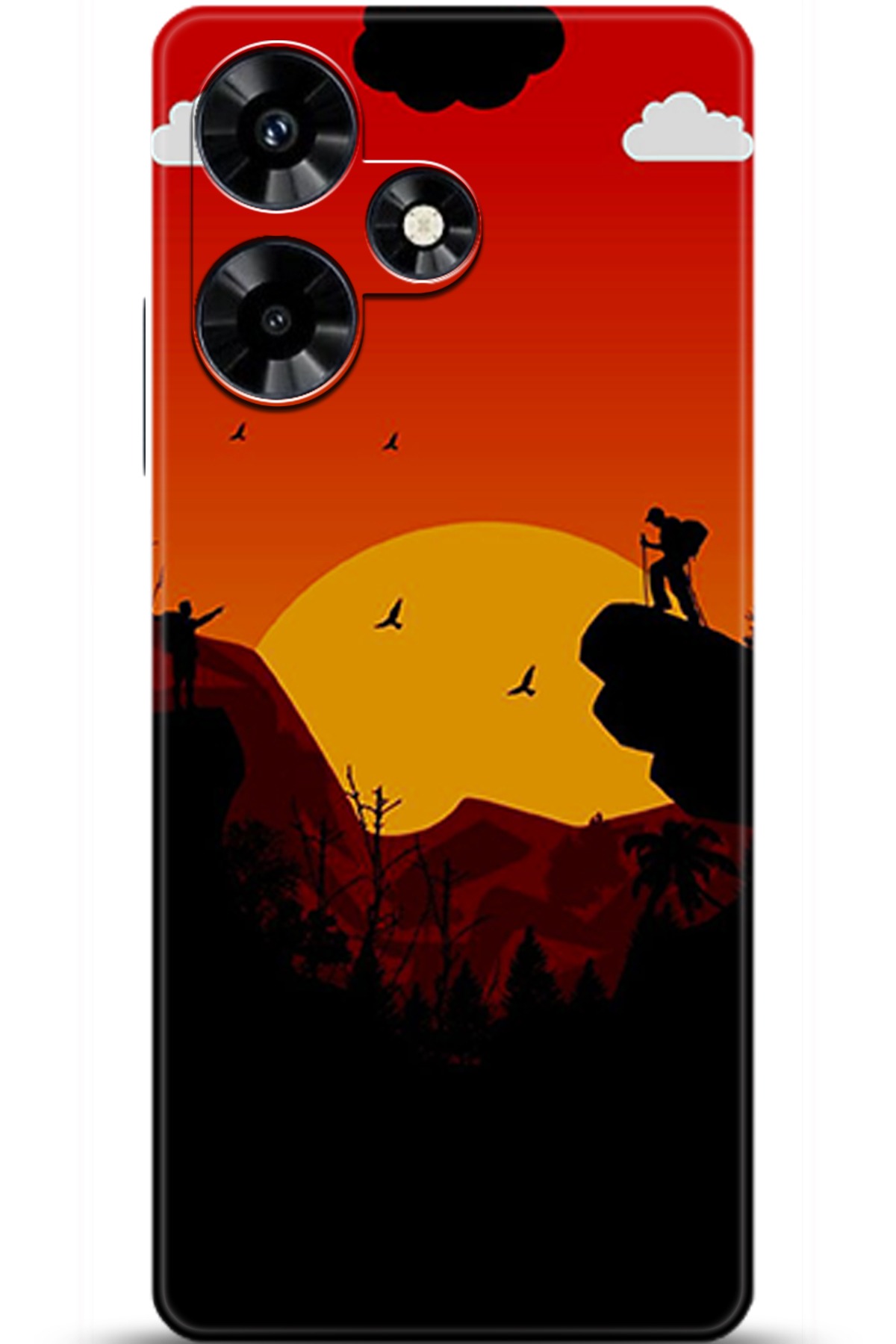 iNfinix Hot 30 Uyumlu Kılıf HD Baskılı Kılıf - Followed Institution 5407