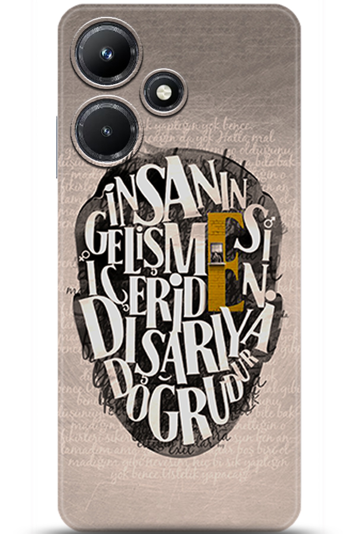 iNfinix Hot 30i Uyumlu Kılıf HD Baskılı Kılıf - Followed Institution 5587