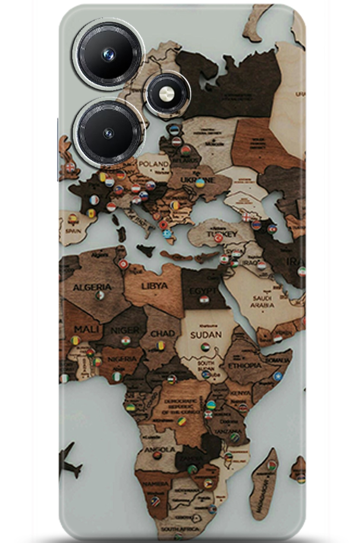 iNfinix Hot 30i Uyumlu Kılıf HD Baskılı Kılıf - Followed Institution 5891