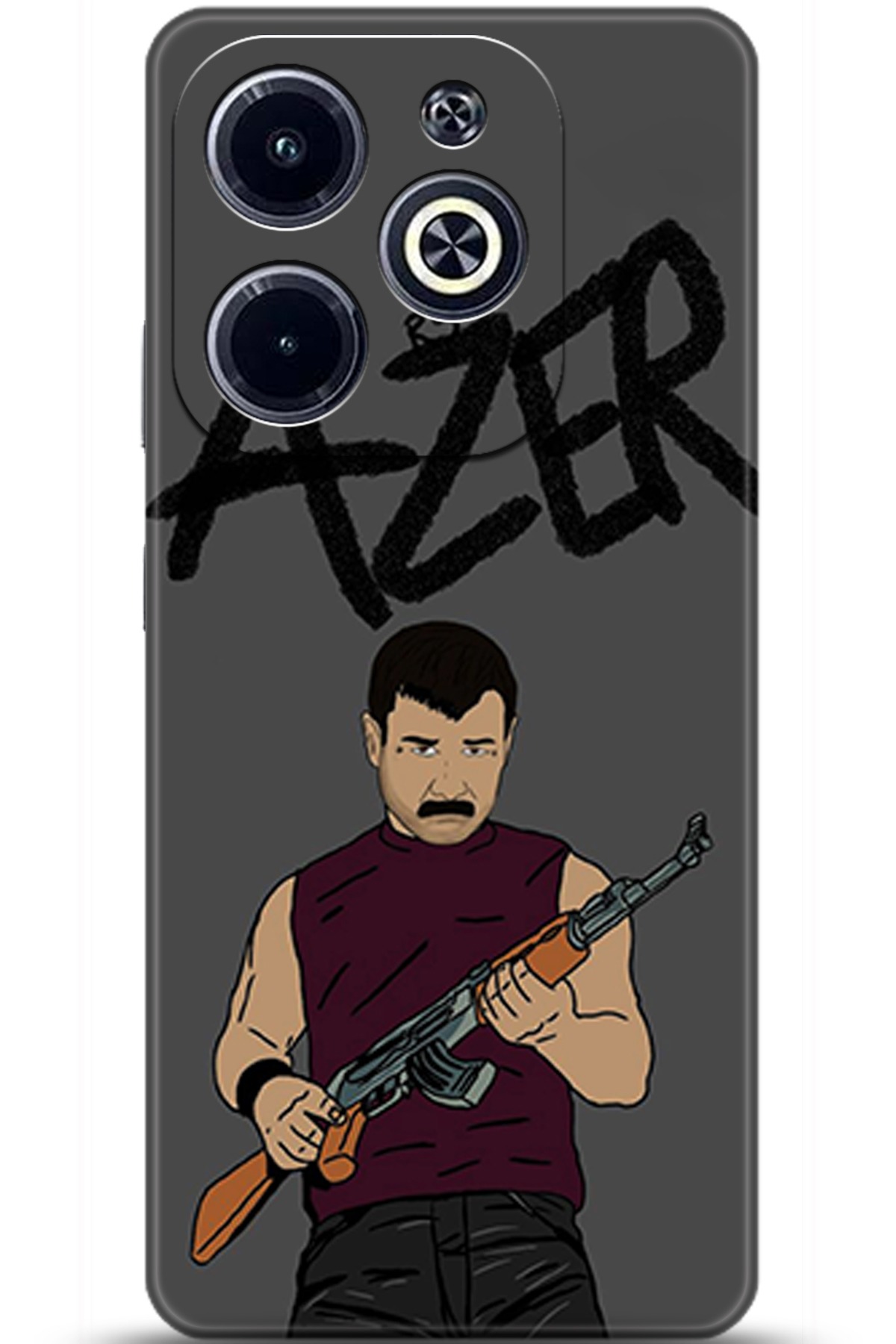 iNfinix Hot 40i Uyumlu Kılıf HD Baskılı Kılıf - Followed Institution 5128