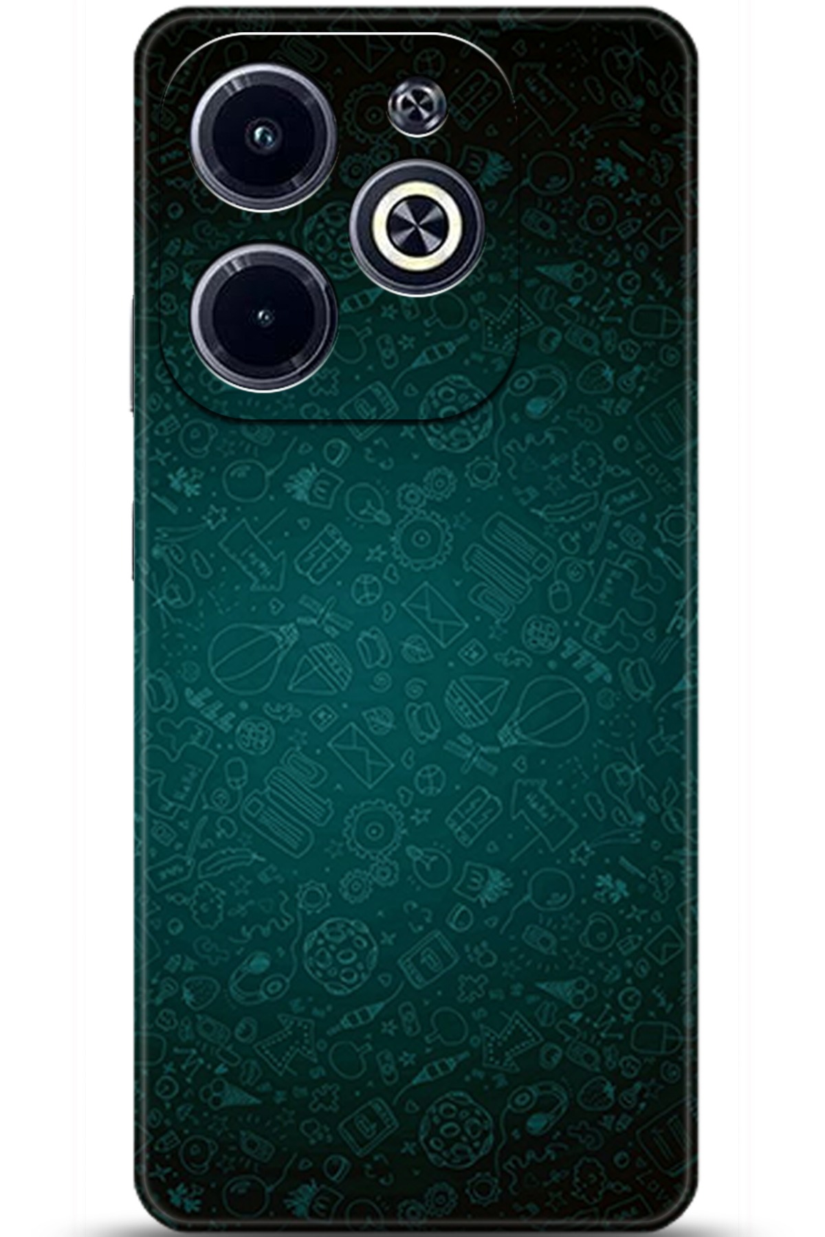 iNfinix Hot 40i Uyumlu Kılıf HD Baskılı Kılıf - Followed Institution 5255