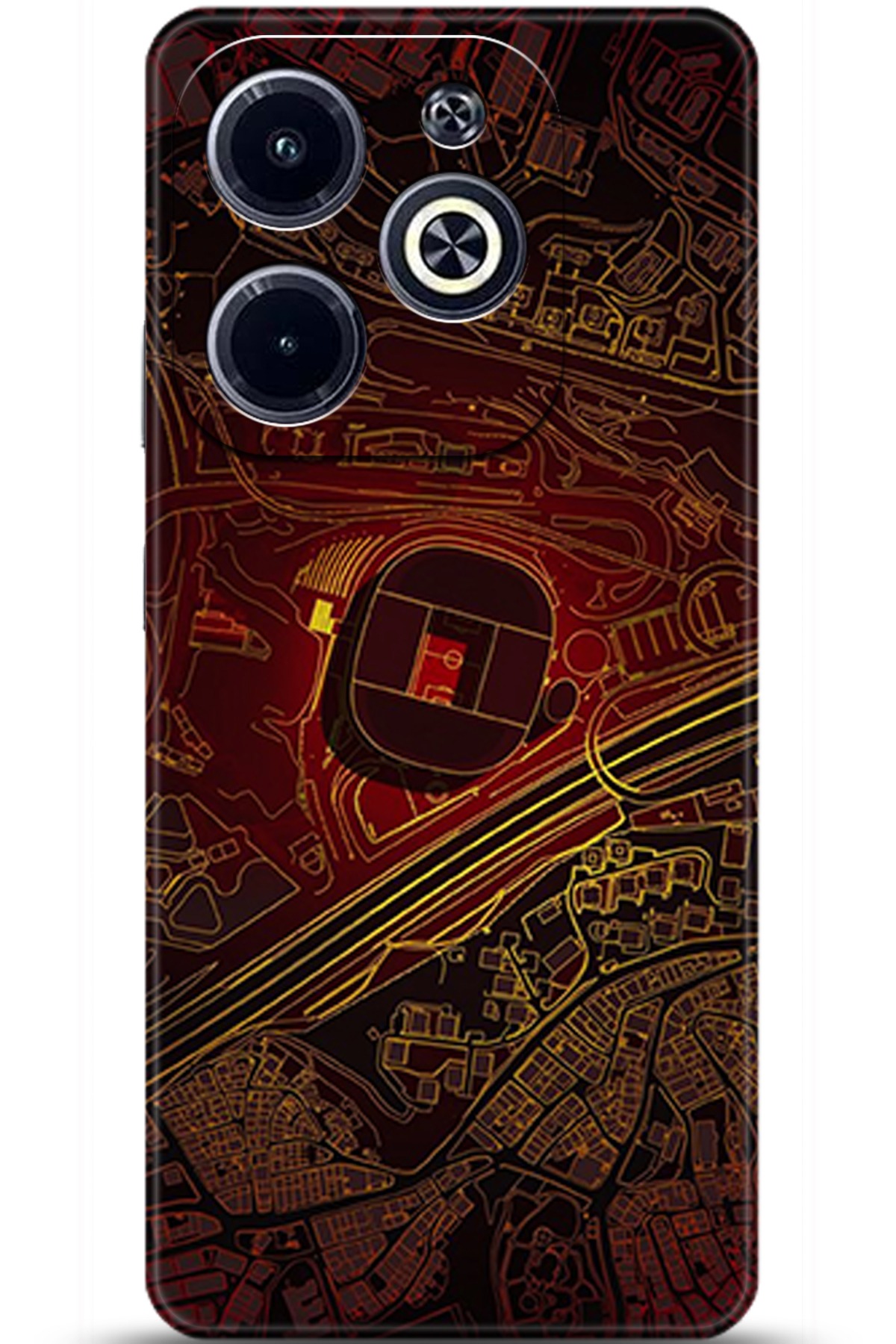 iNfinix Hot 40i Uyumlu Kılıf HD Baskılı Kılıf - Followed Institution 5297