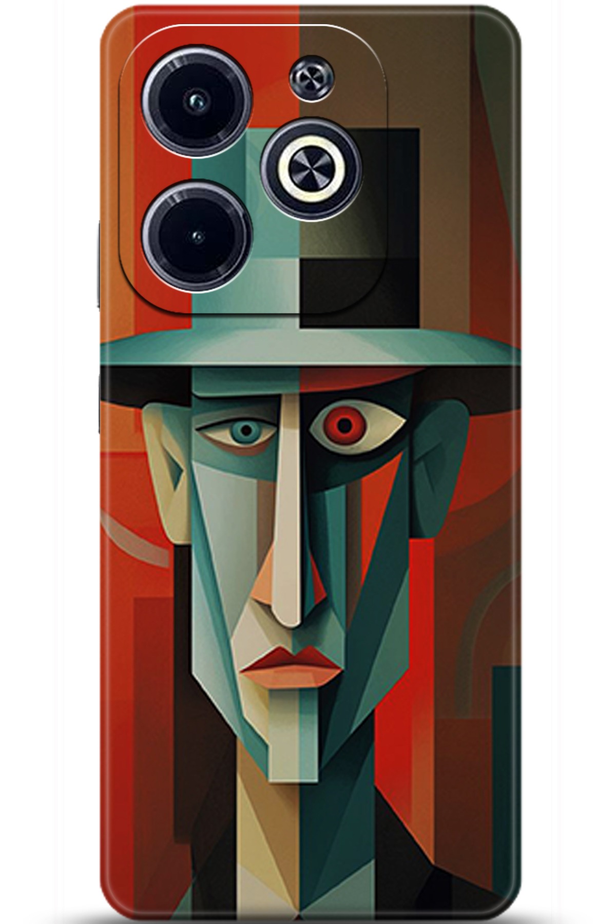 iNfinix Hot 40i Uyumlu Kılıf HD Baskılı Kılıf - Followed Institution 5325