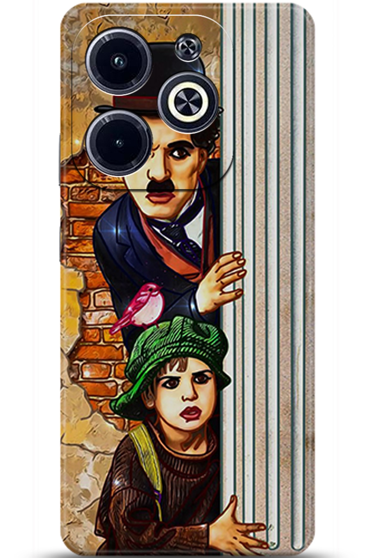 iNfinix Hot 40i Uyumlu Kılıf HD Baskılı Kılıf - Followed Institution 5348