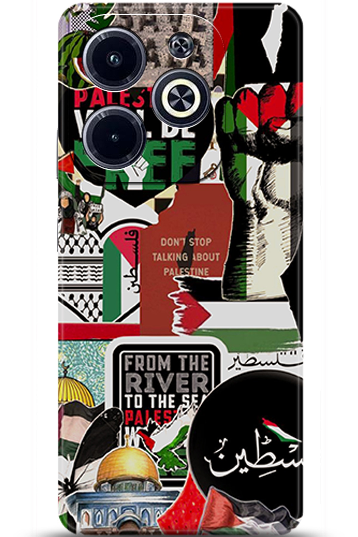 iNfinix Hot 40i Uyumlu Kılıf HD Baskılı Kılıf - Followed Institution 5617