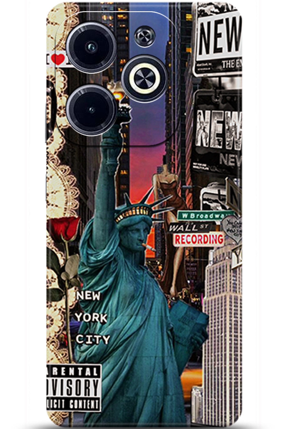 iNfinix Hot 40i Uyumlu Kılıf HD Baskılı Kılıf - Followed Institution 5618